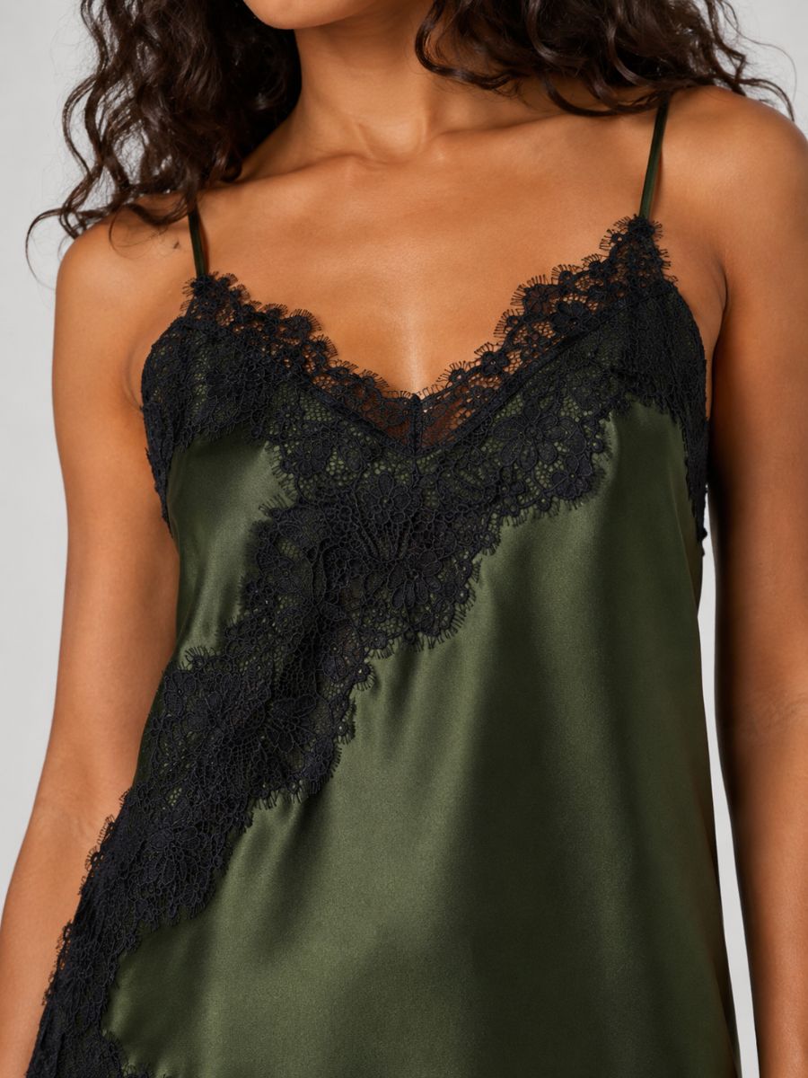 Only Indona Satin Lace Top