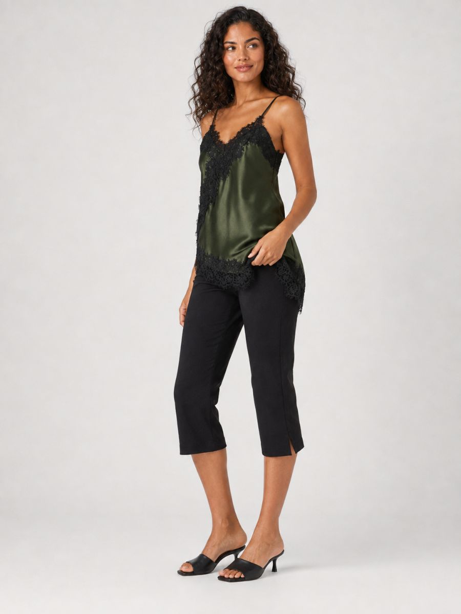 Only Indona Satin Lace Top