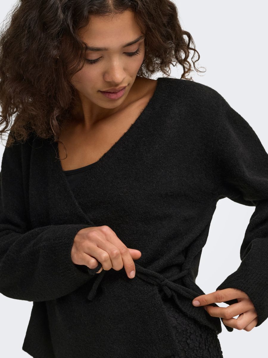 ONLY Liva V-Neck Wrap Cardigan