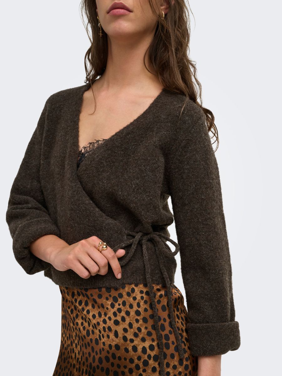 ONLY Liva V-Neck Wrap Cardigan