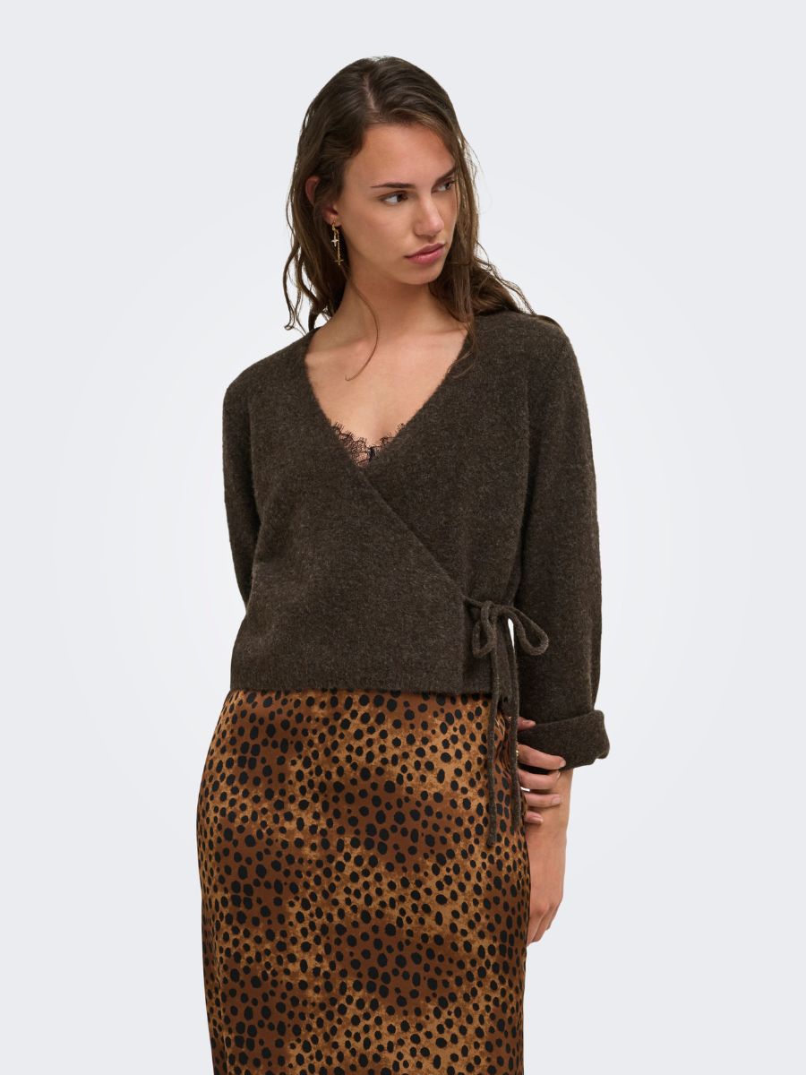 ONLY Liva V-Neck Wrap Cardigan