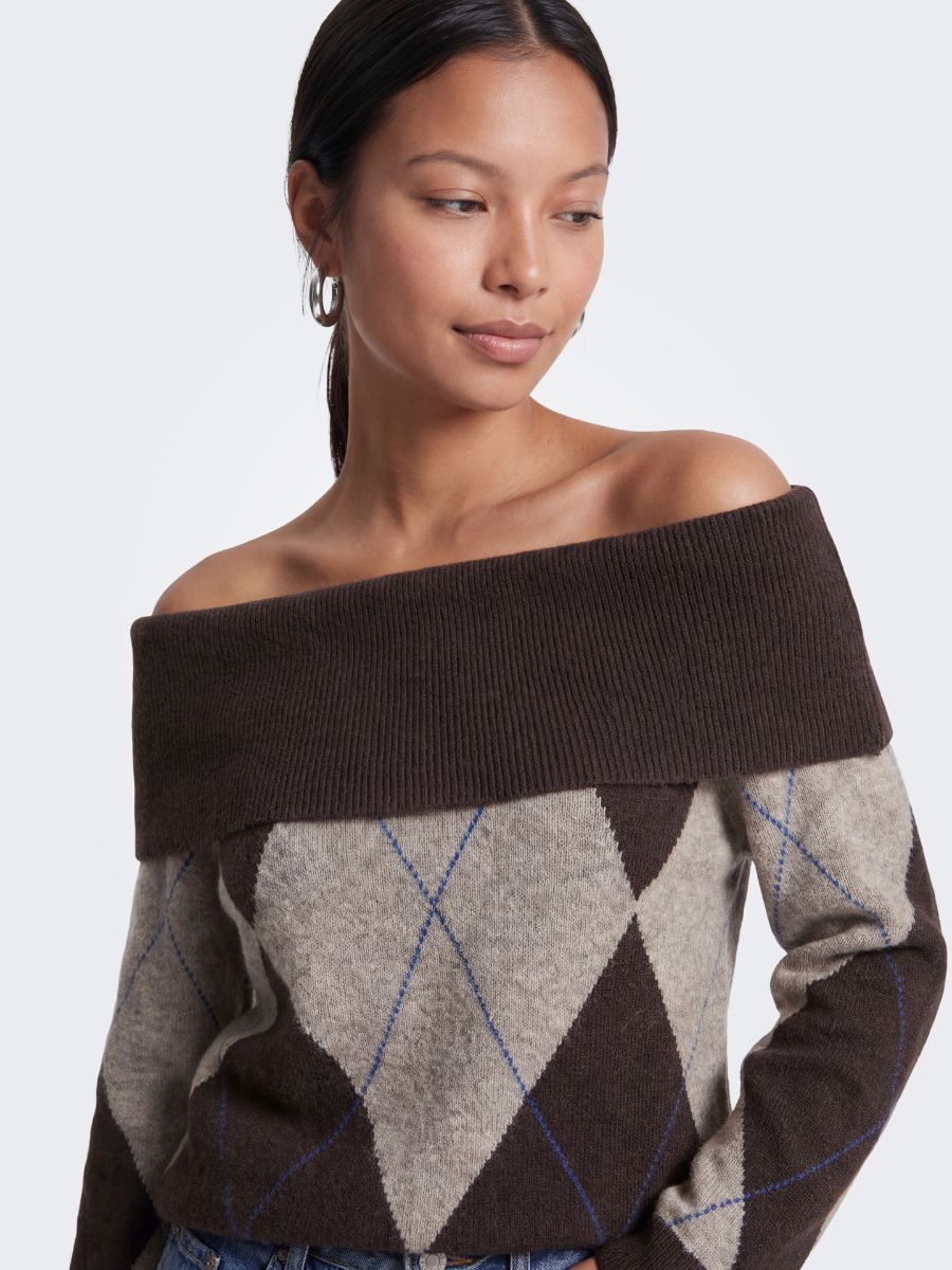 ONLY Alivia Off Shoulder Knit Top