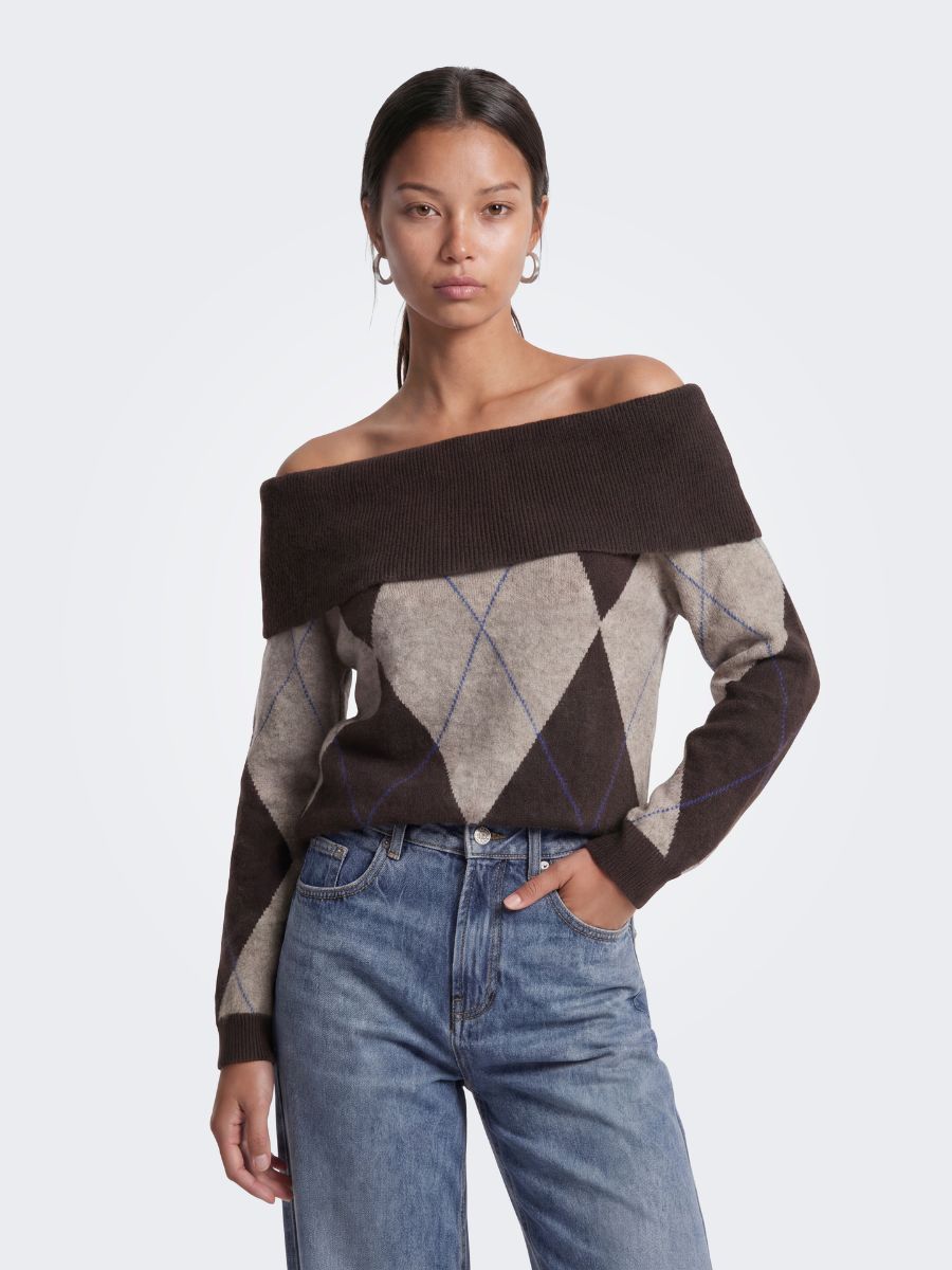 ONLY Alivia Off Shoulder Knit Top