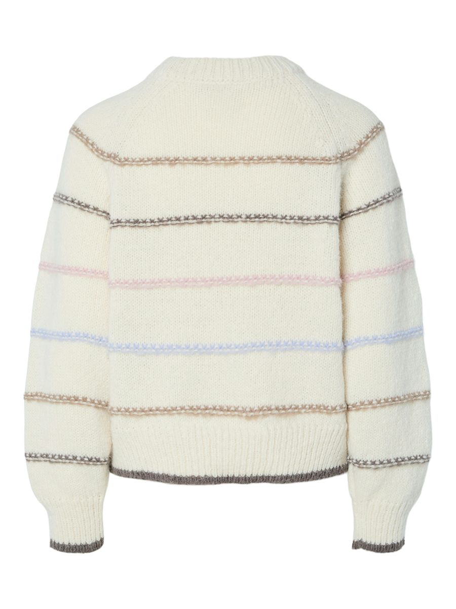 Pieces Nella Long Sleeve O-Neck Sweater