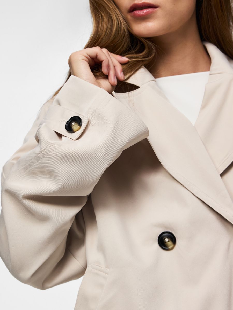 Scarlett Short Trench Coat