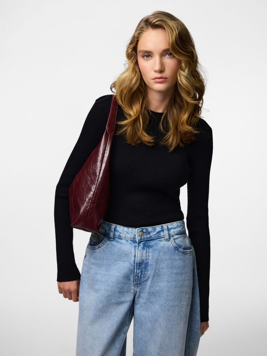 Mira New O-Neck Knit Top
