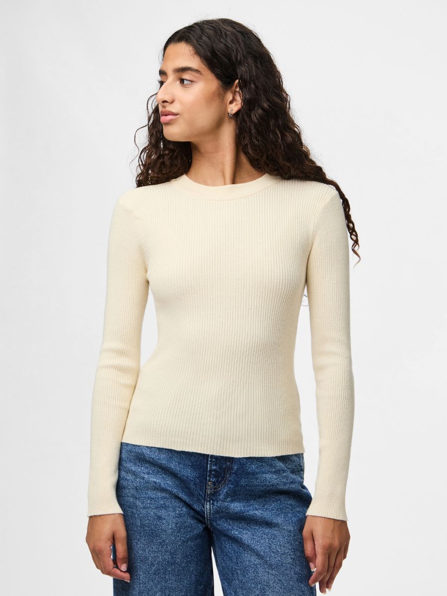 Mira New O-Neck Knit Top