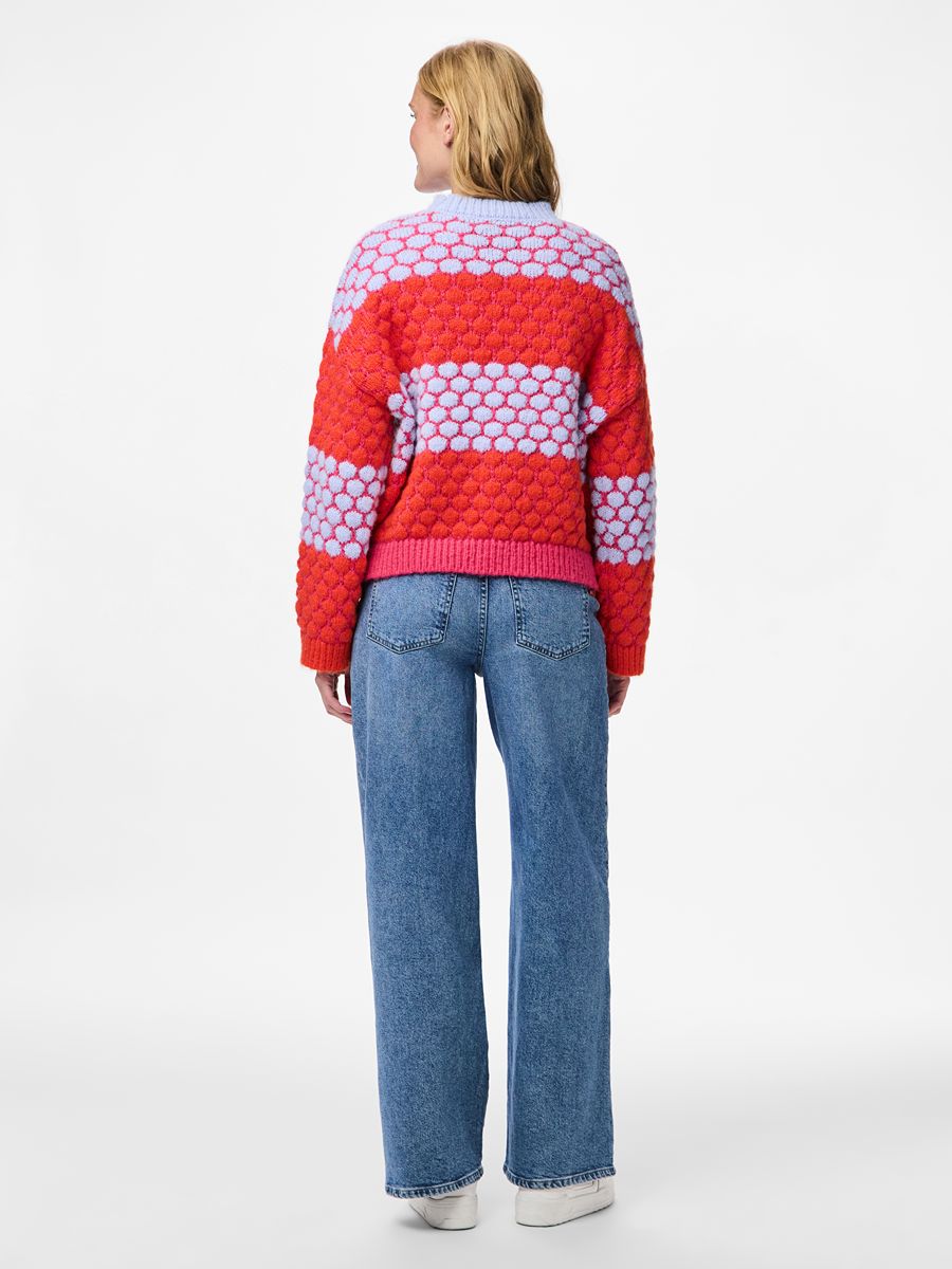 Janel O-Neck Knit Top