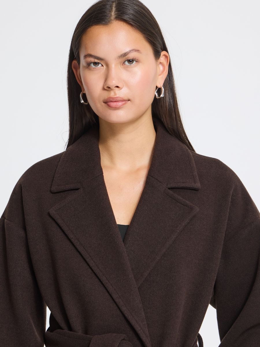 ICHI Jannet Wrap Coat