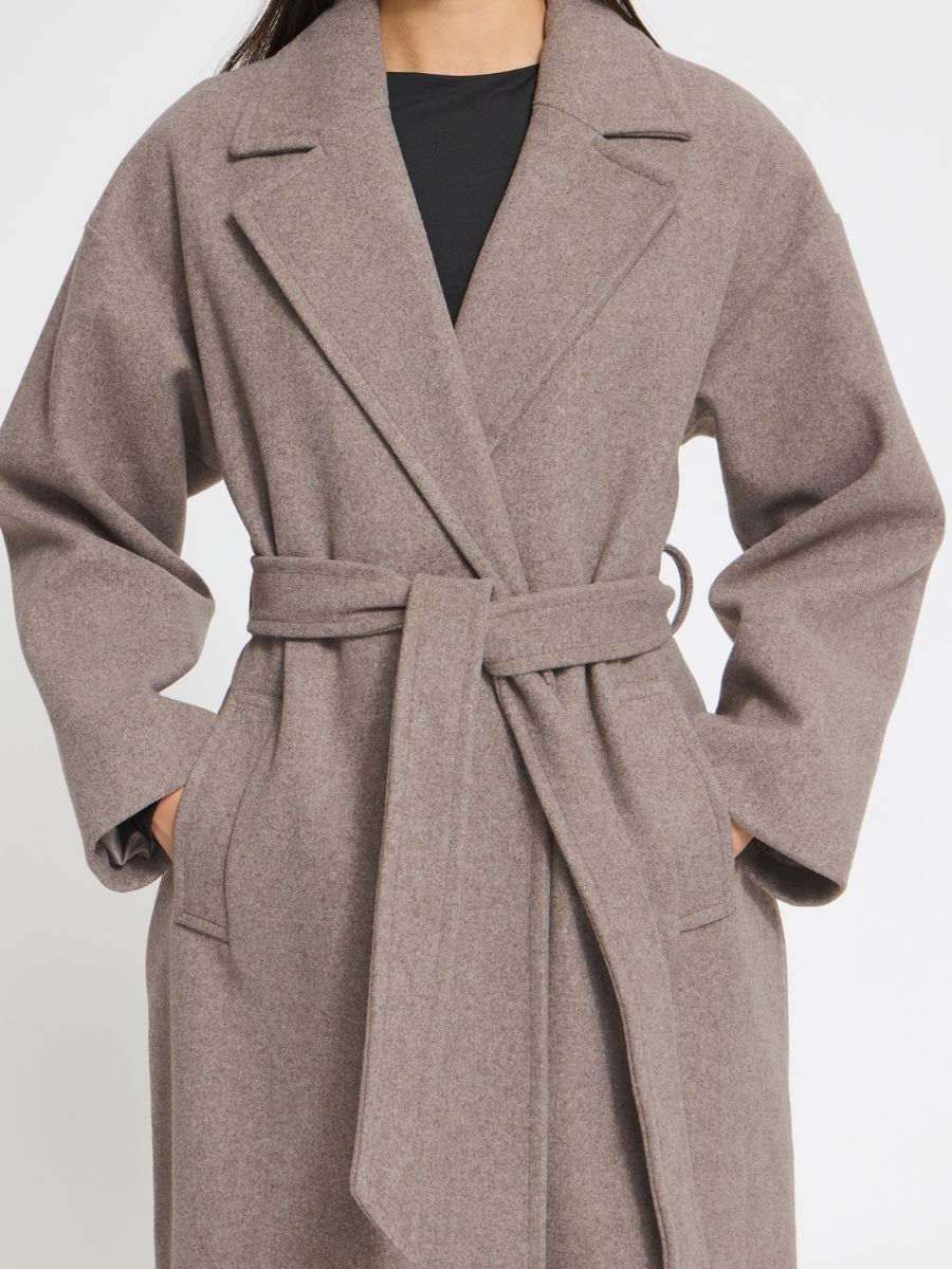 ICHI Jannet Wrap Coat