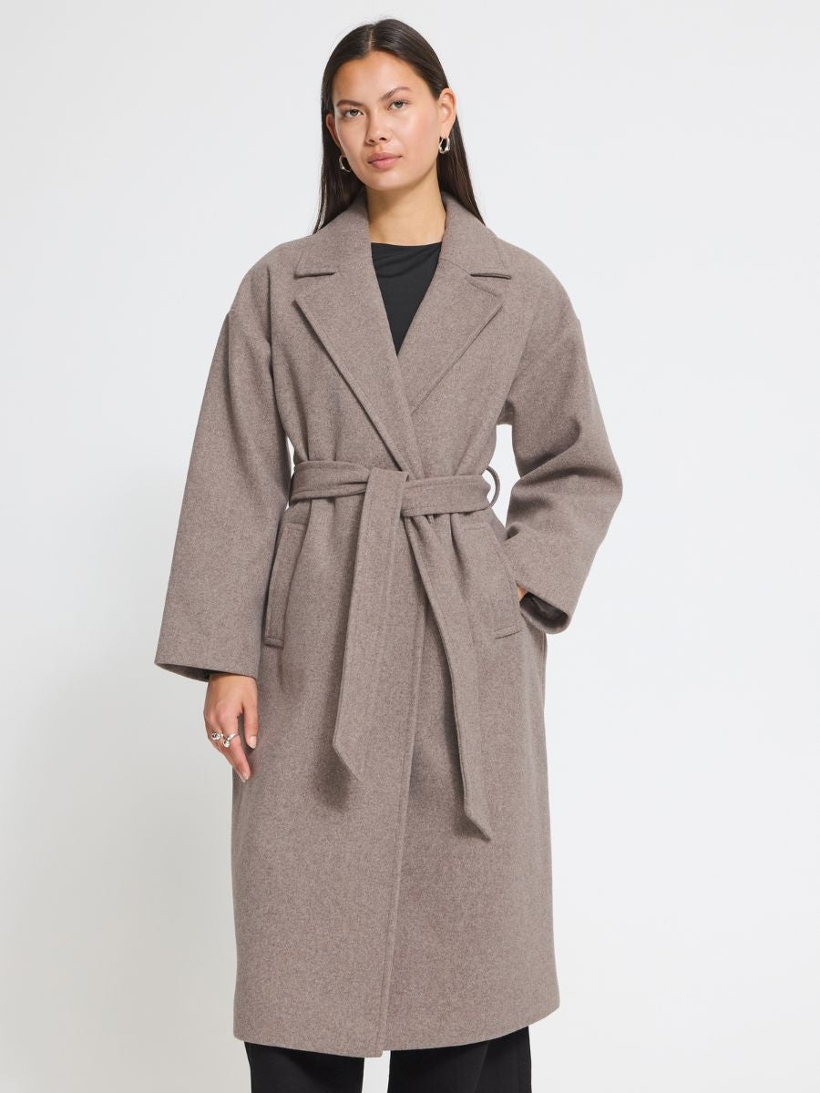 ICHI Jannet Wrap Coat