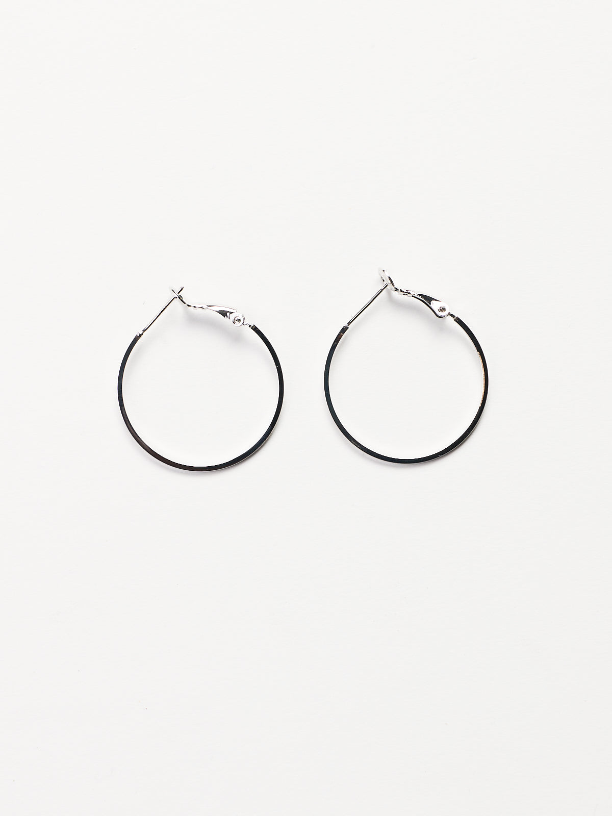 Thin Hoop Earrings