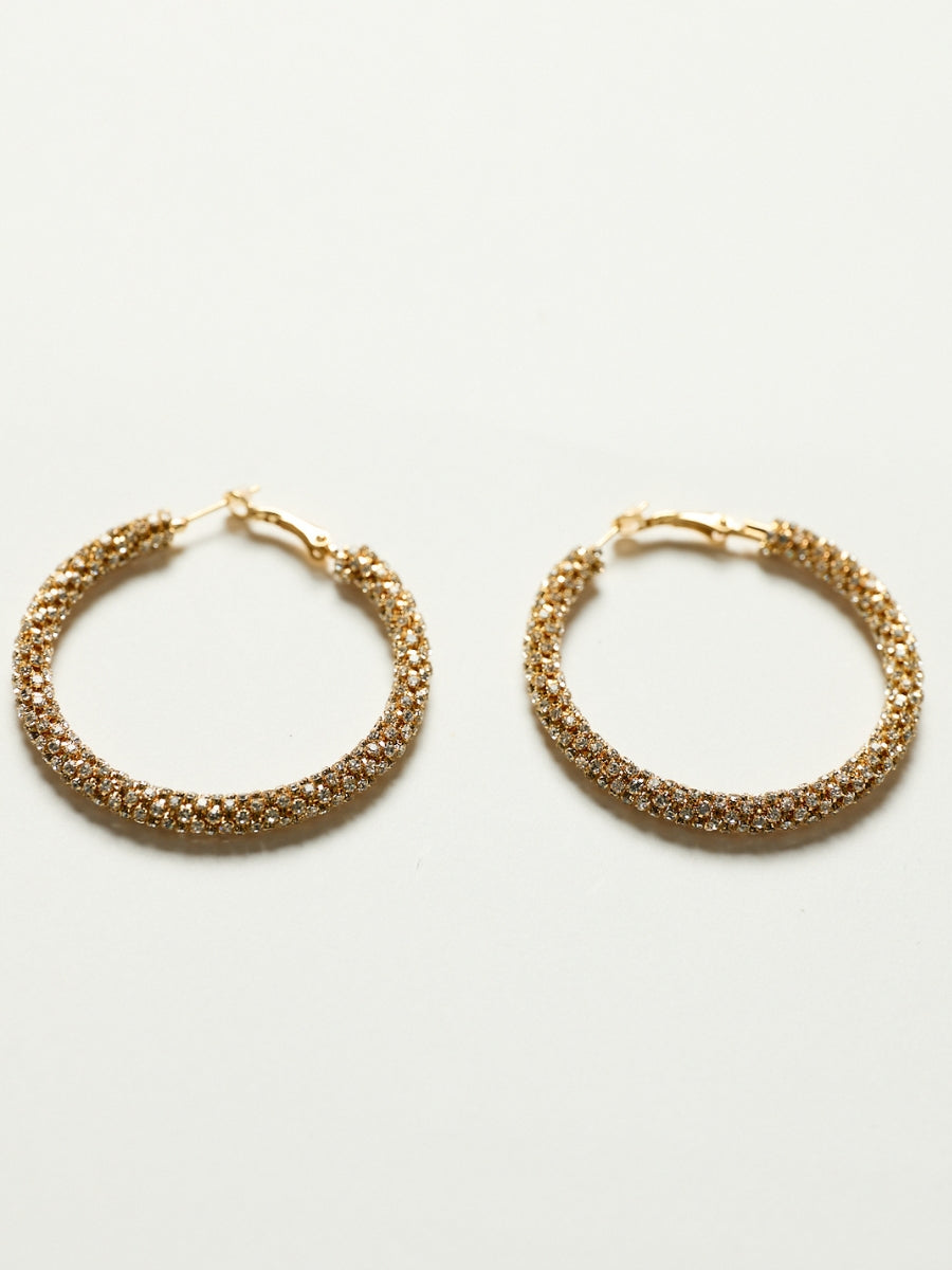 Large Rhine Hoop Earrings