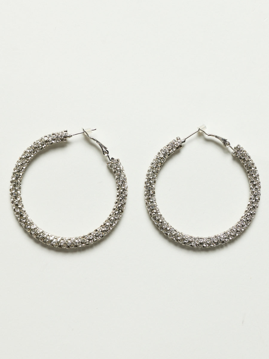 Large Rhine Hoop Earrings