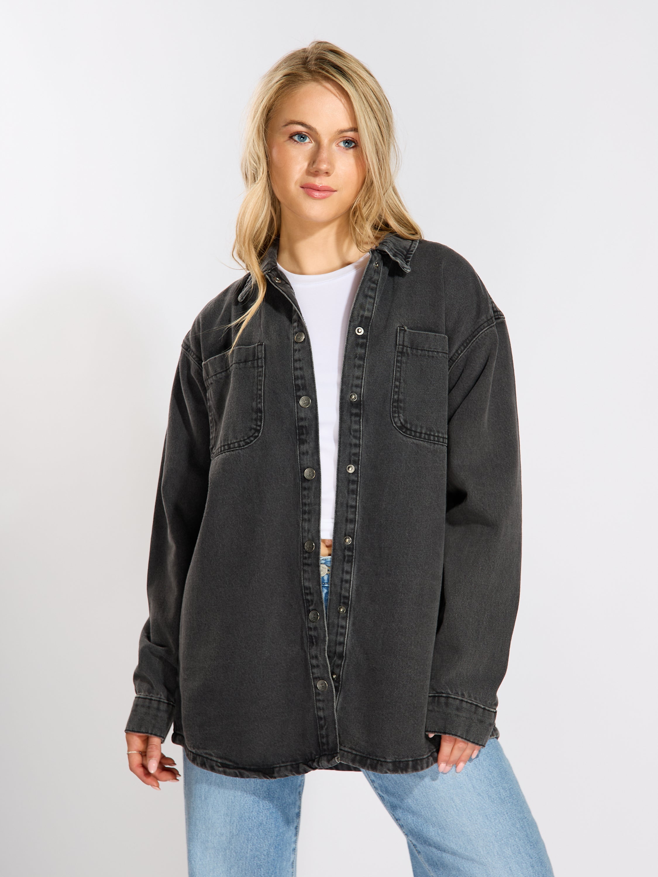Alva Denim Shacket
