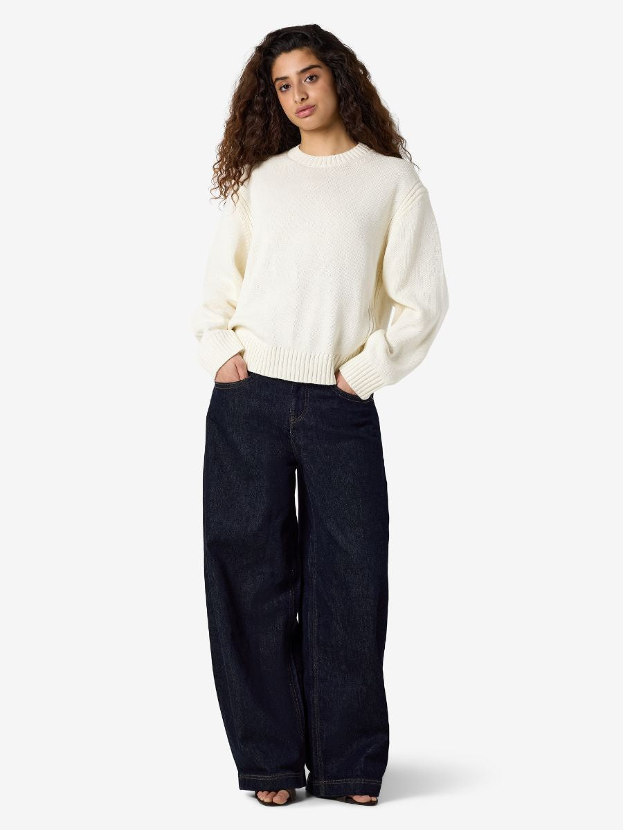 Noisy May Dara O-Neck Knit Top