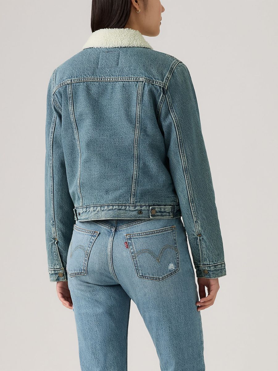 Levi's Original Sherpa Trucker Denim Jacket