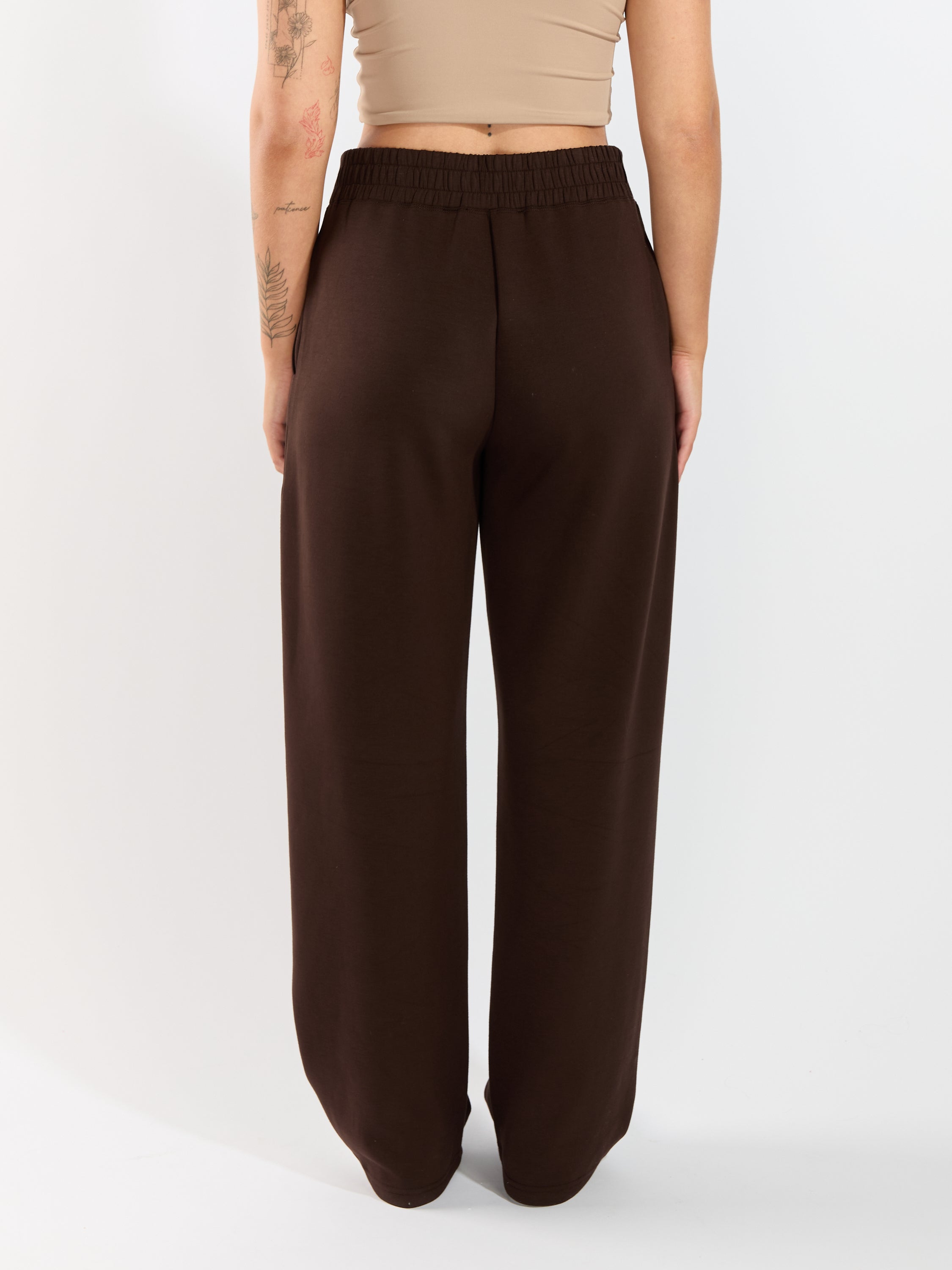Second Skin Victoria Solid Scuba Wide Pant