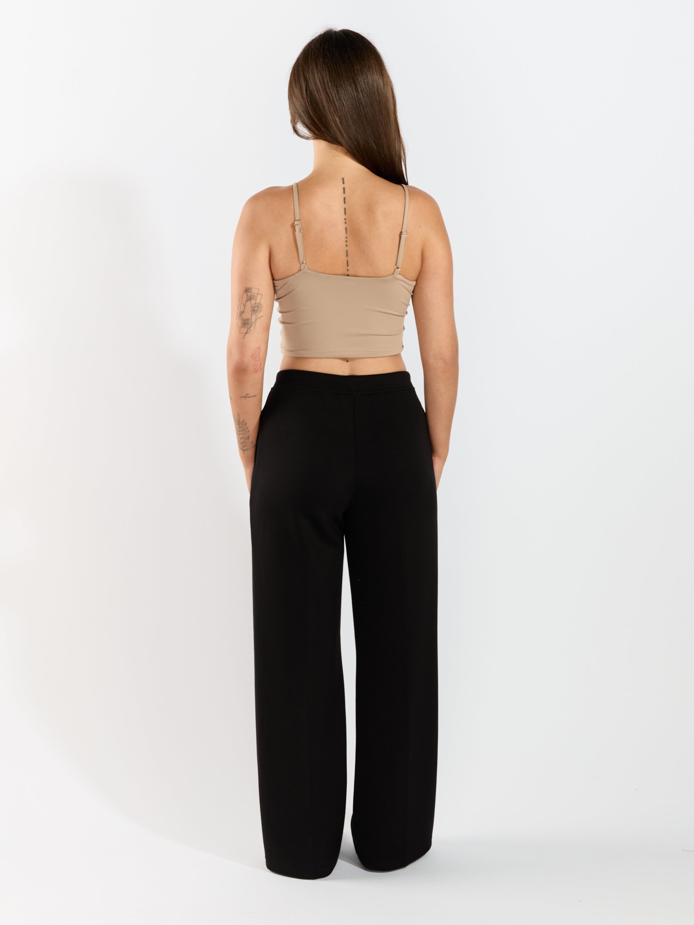 Prida Scuba Wide-Leg Pants
