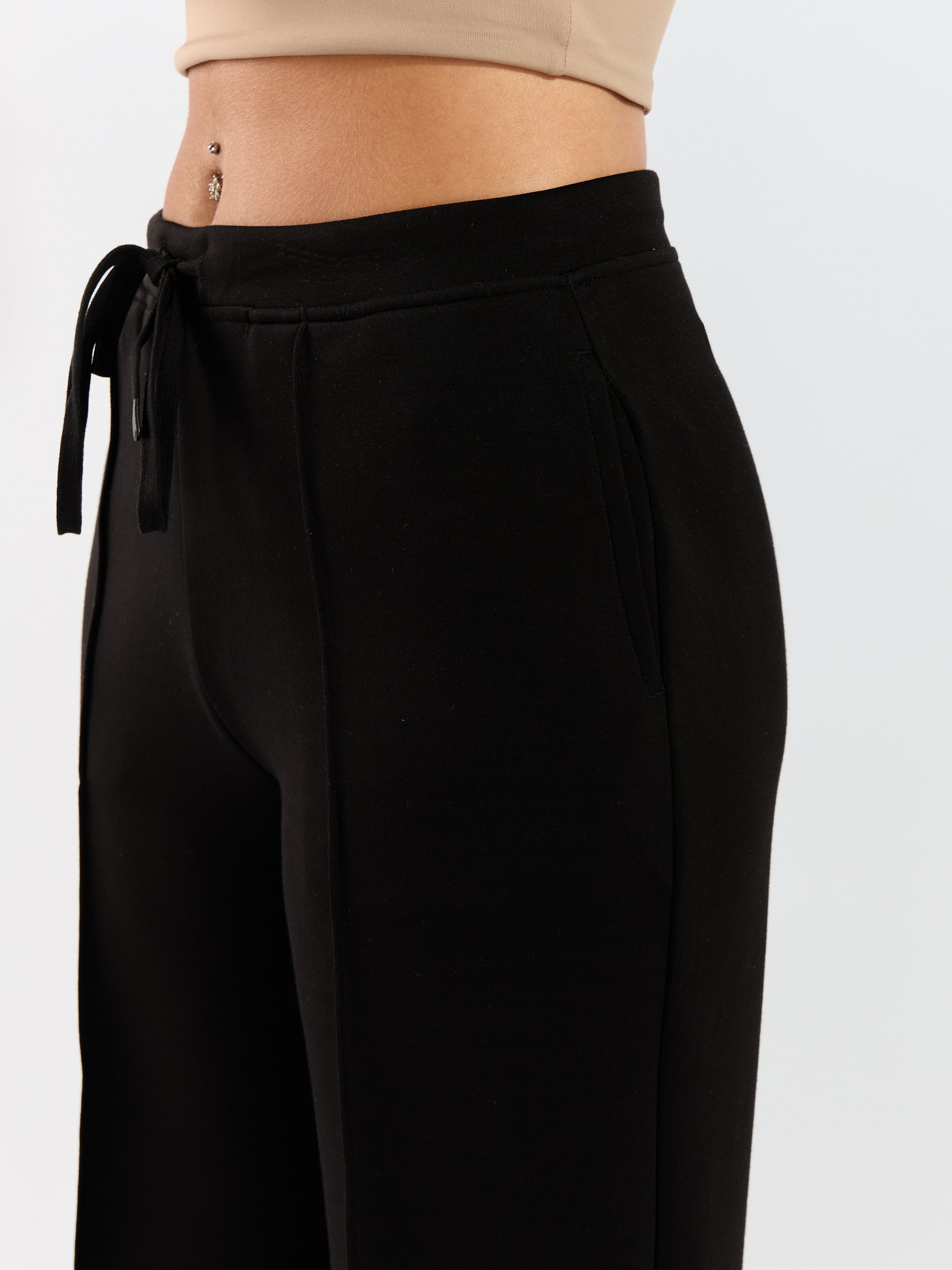 Prida Scuba Wide-Leg Pants