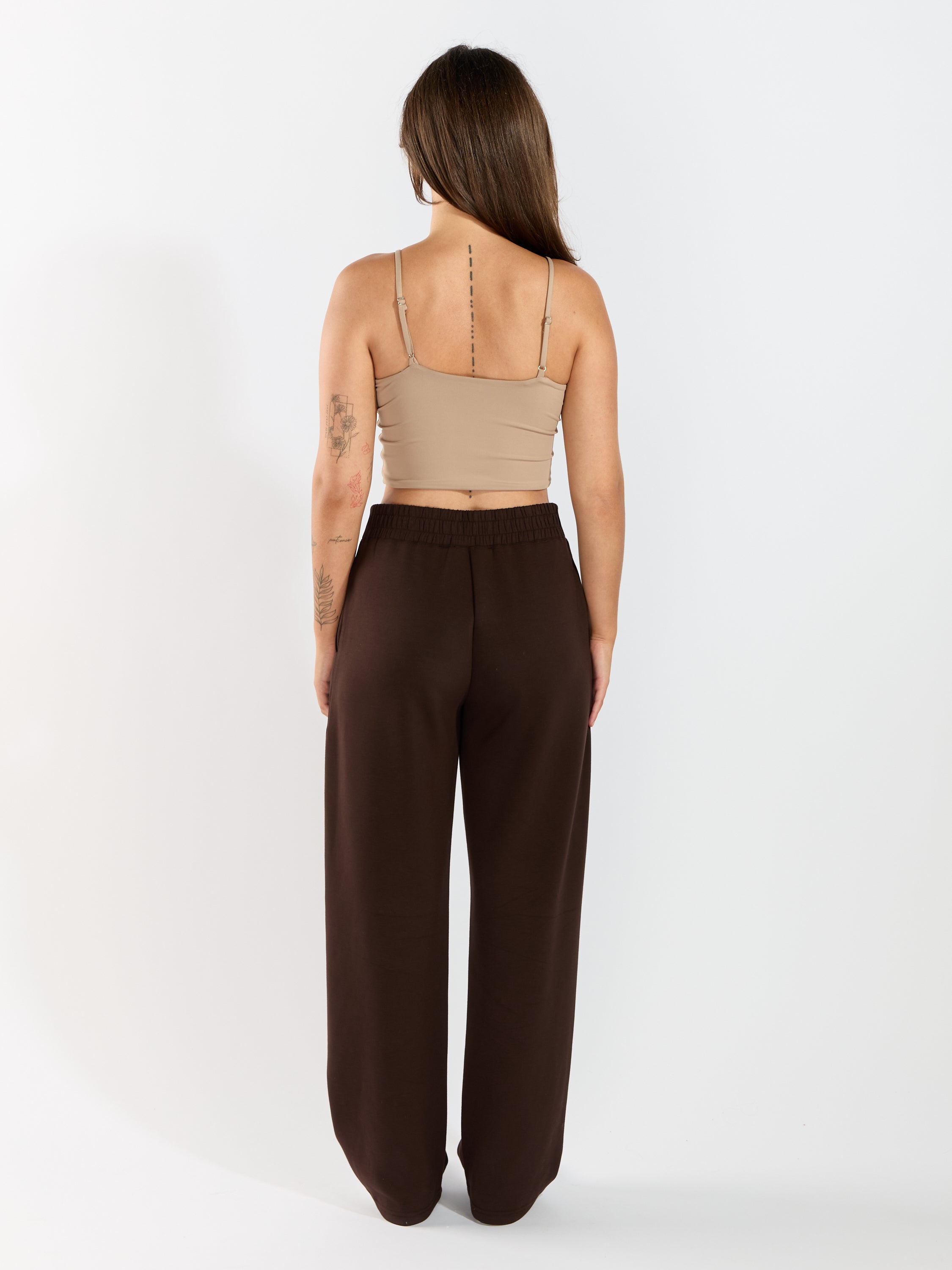 Prida Scuba Wide-Leg Pants