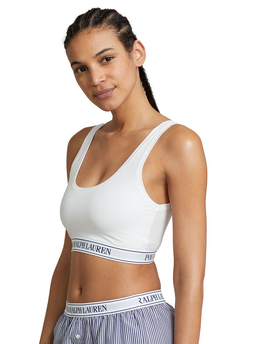Polo Ralph Lauren Essentials Scoop Cropped Tank