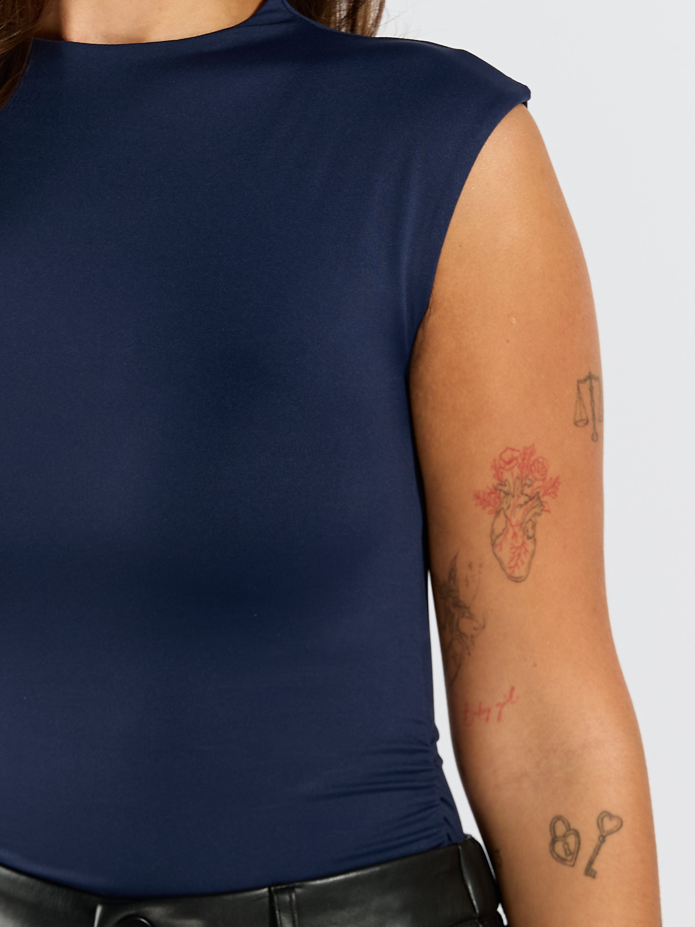 Second Skin Yve Ruched Bodysuit