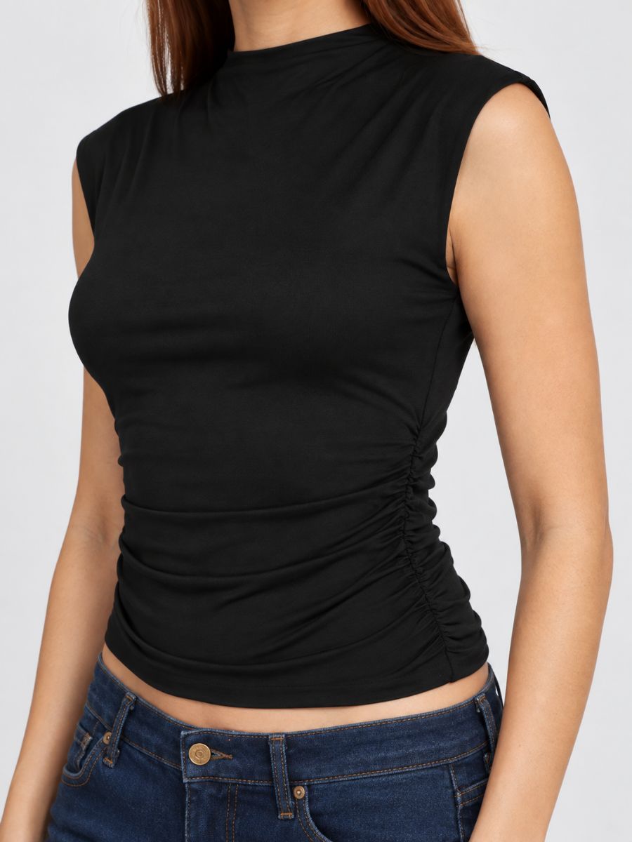 Ivy Mock Neck Tank Top