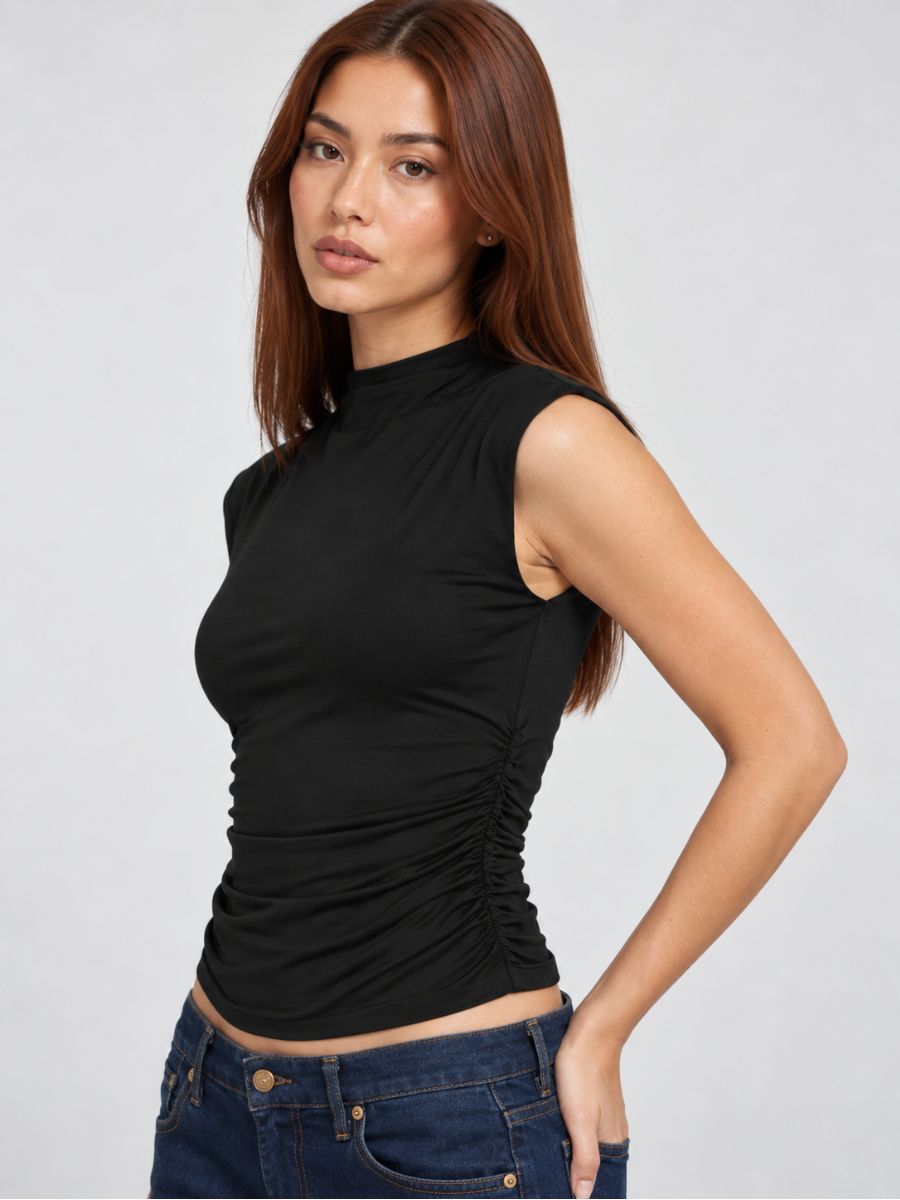 Ivy Mock Neck Tank Top