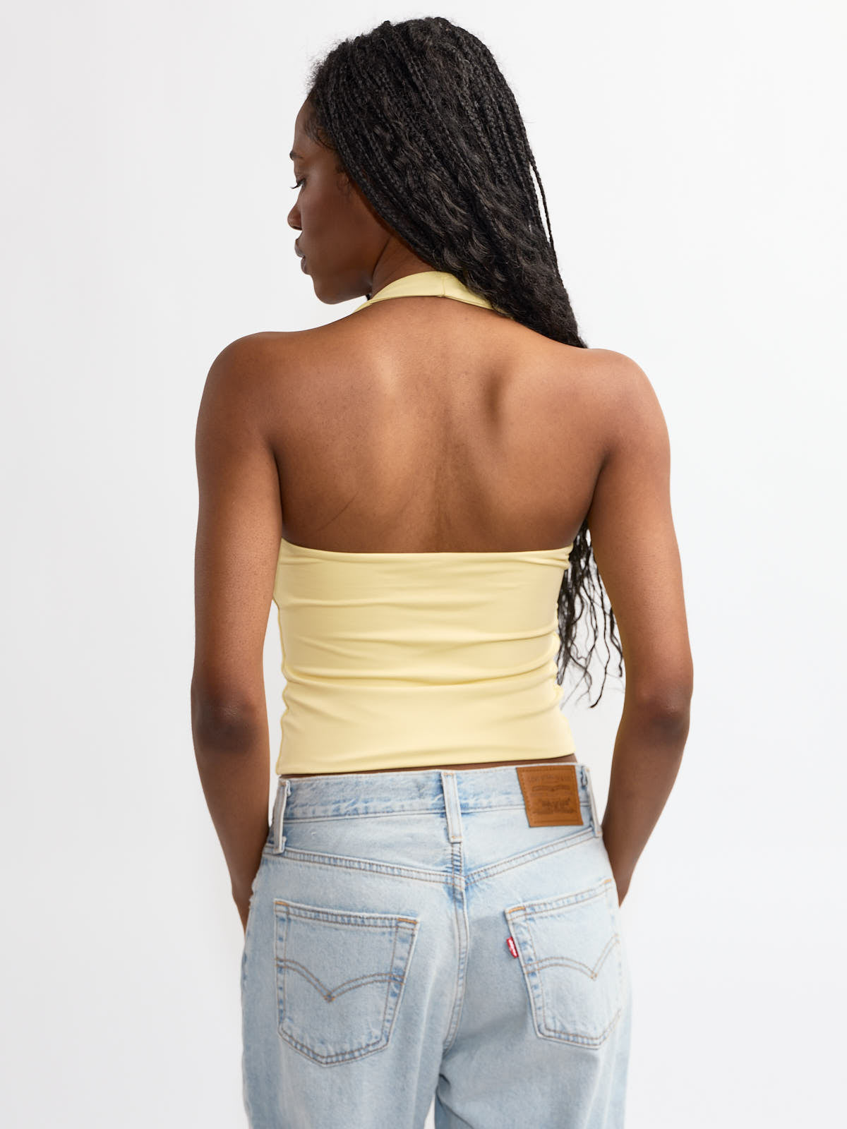 Hailey Halter Sleeveless Top
