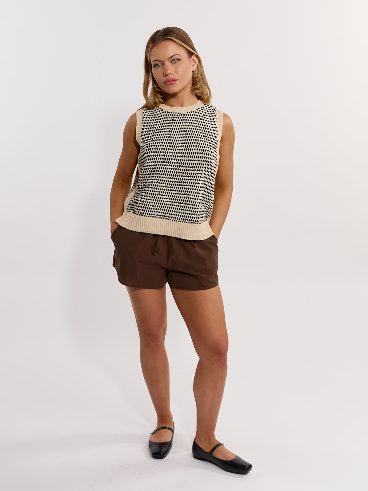 Alba Sleeveless Knit Top