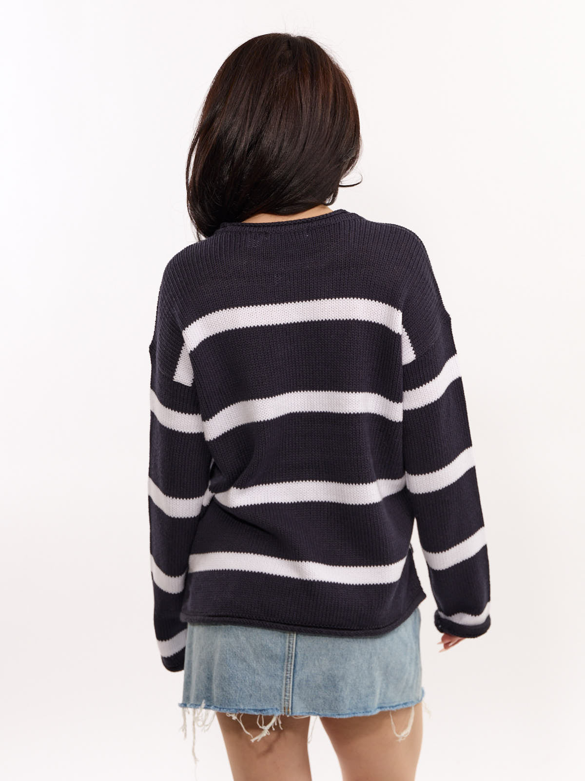 Offshore Stripe Long Sleeve Top