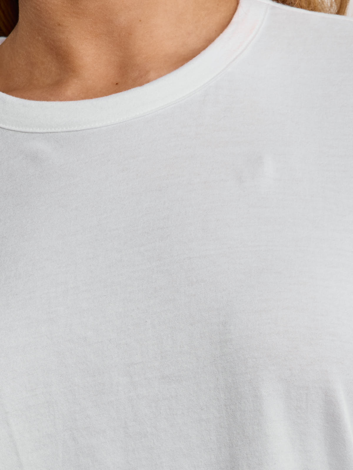 Zaya Solid Cotton T-Shirt