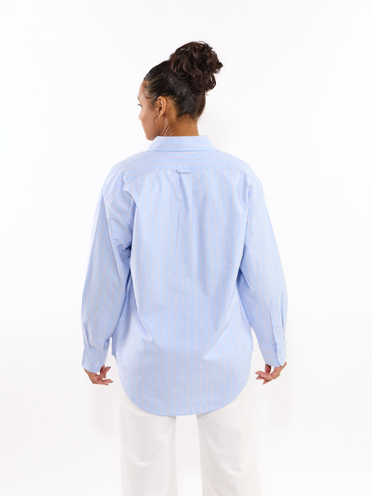 Padme Stripe Oversized Oxford Shirt