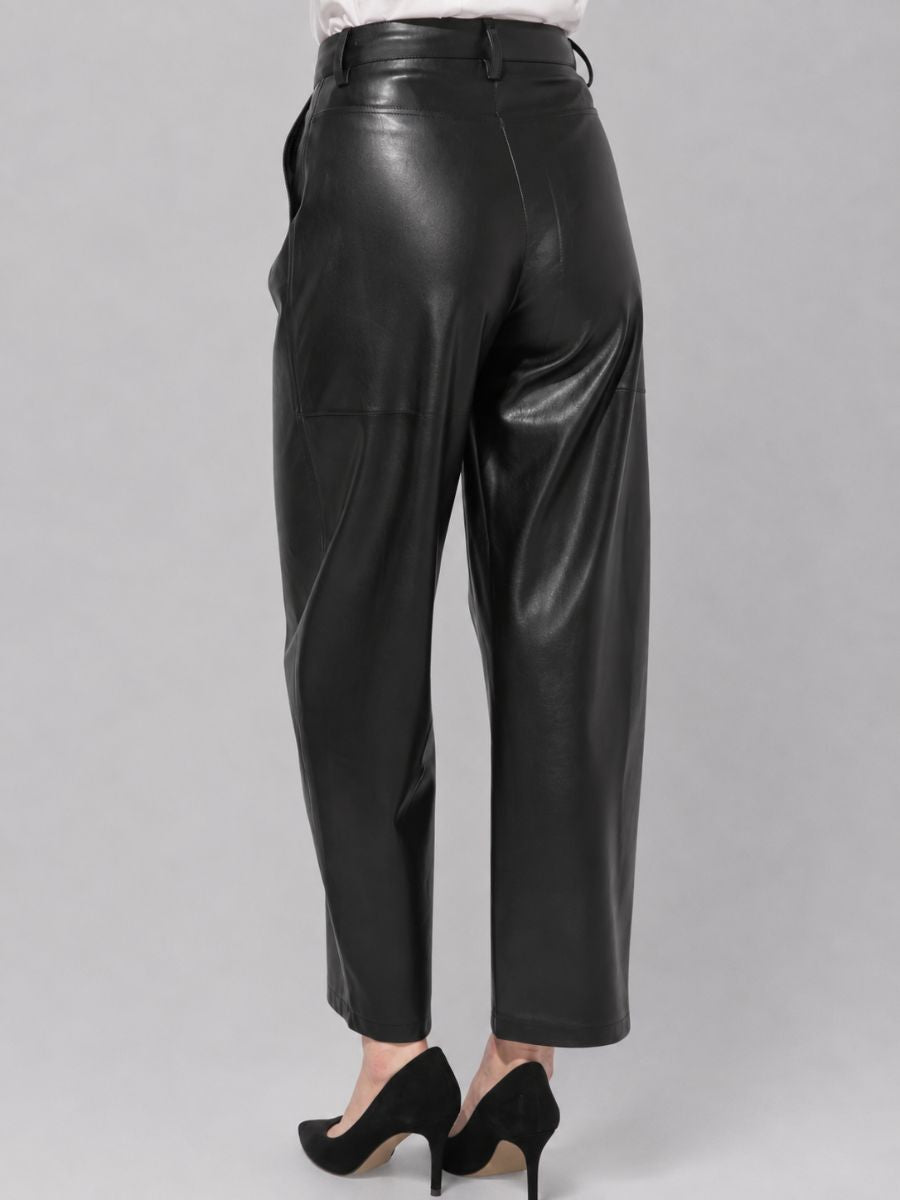 Penny Wide Leg Faux Leather Pant