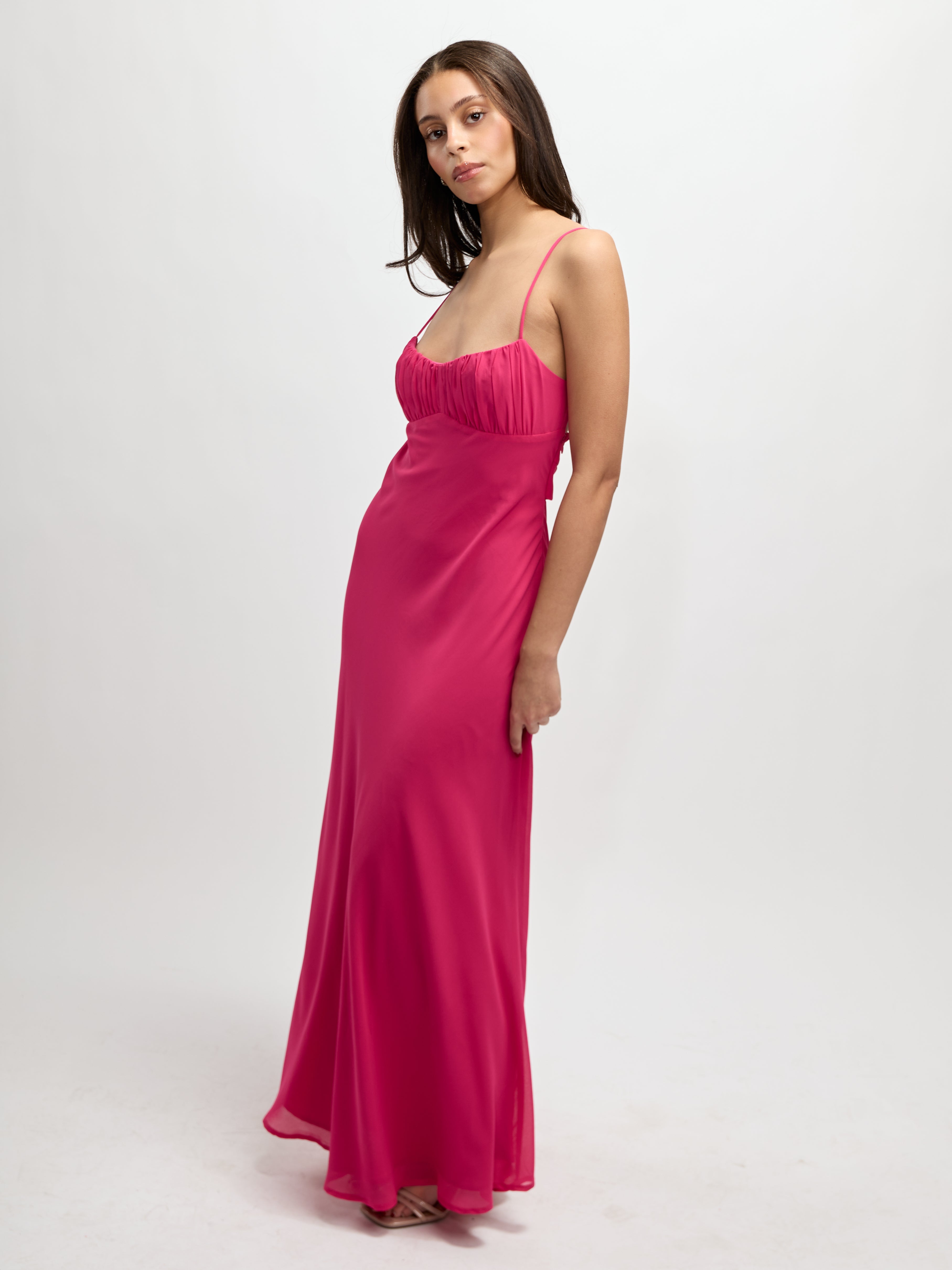 Jayda Chiffon Maxi Dress