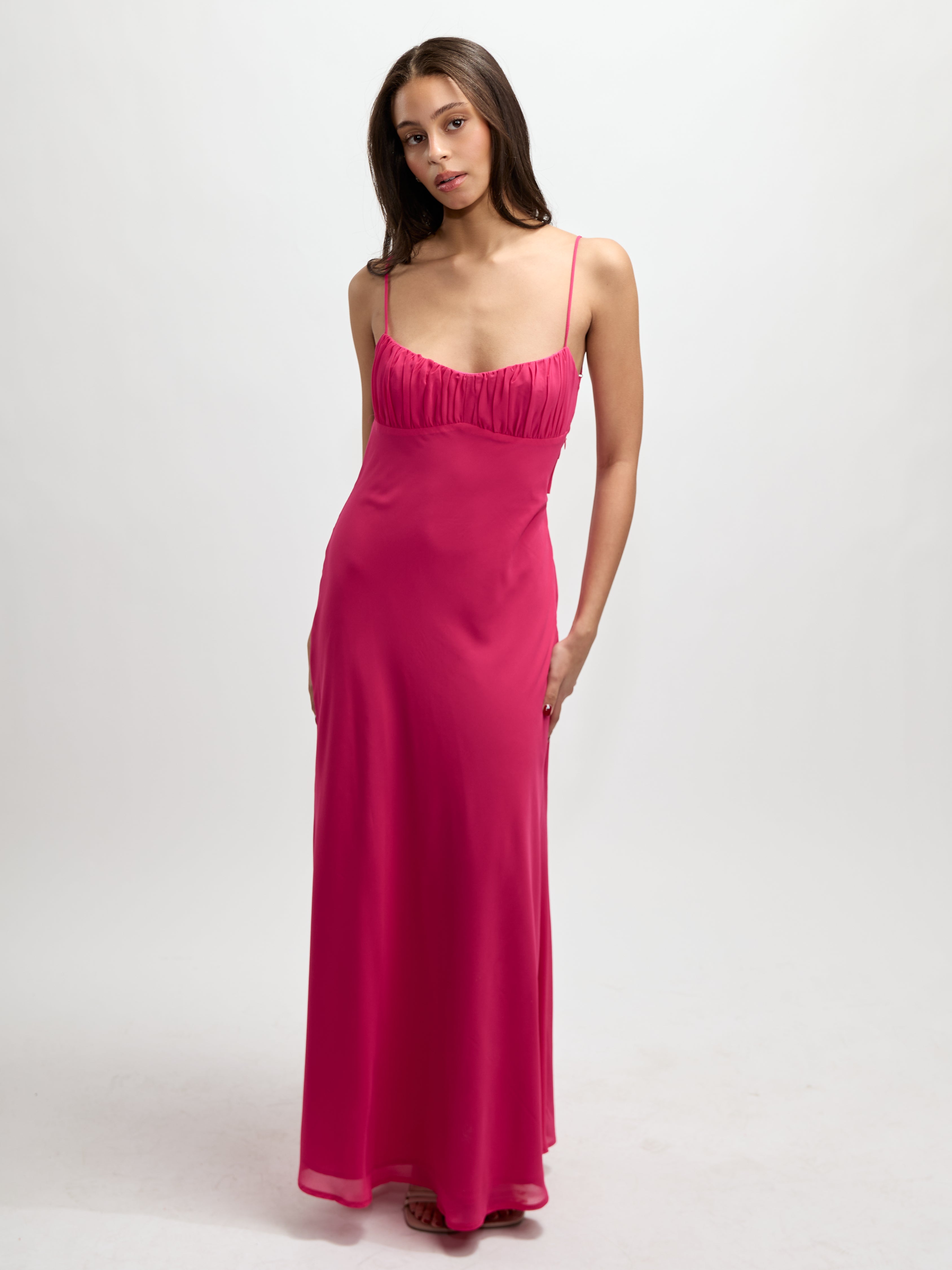 Jayda Chiffon Maxi Dress