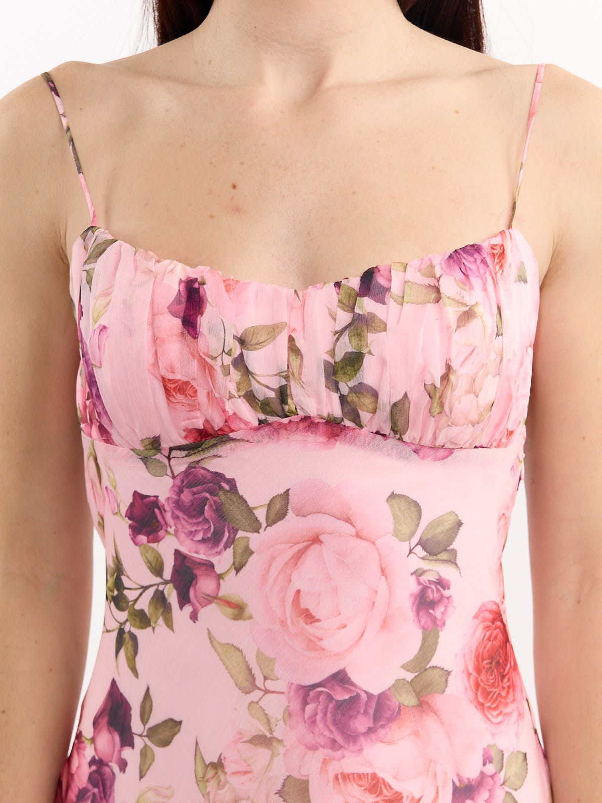 Jayda Rose Chiffon Twist Back Dress