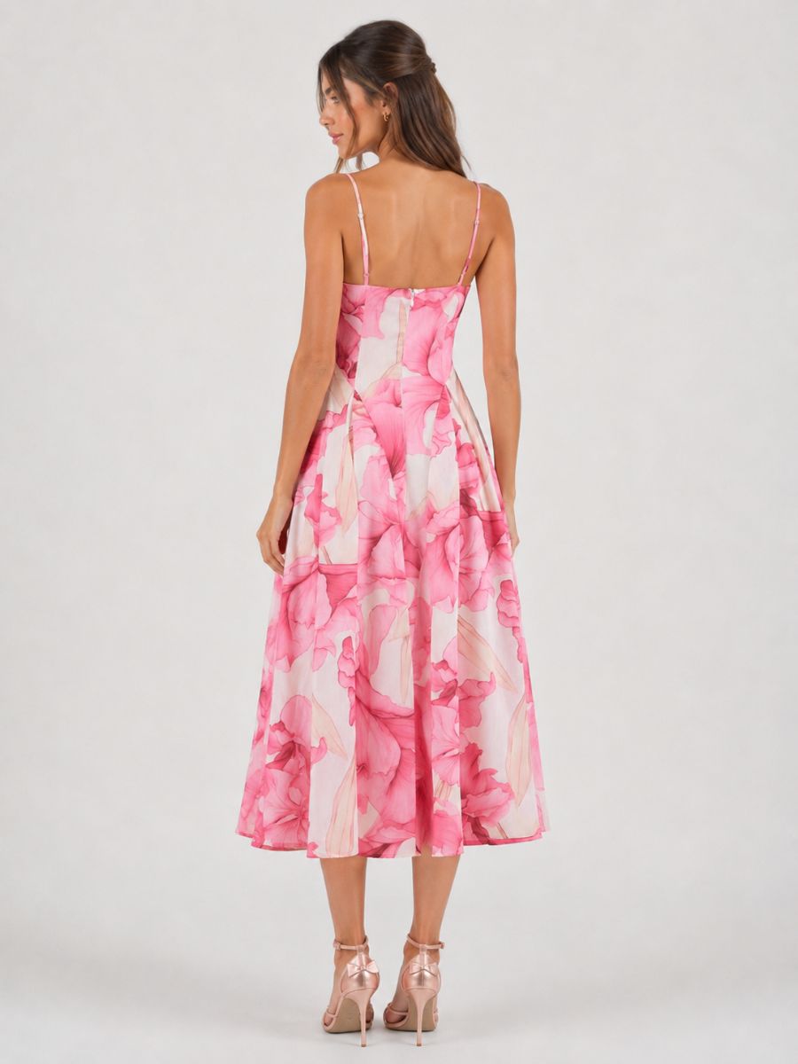 Abby Floral A-Line Dress