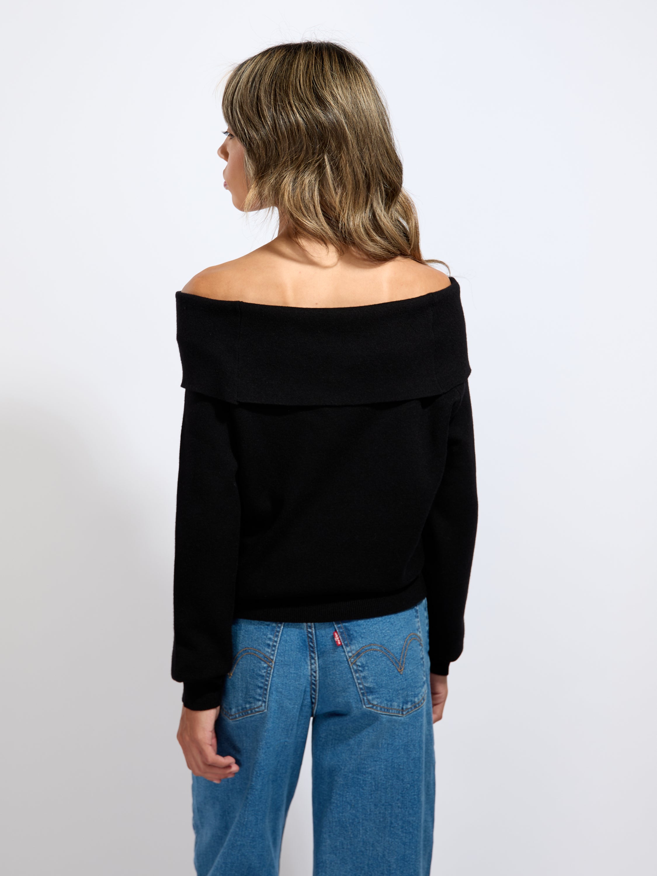 Jones Off The Shoulder Sweater