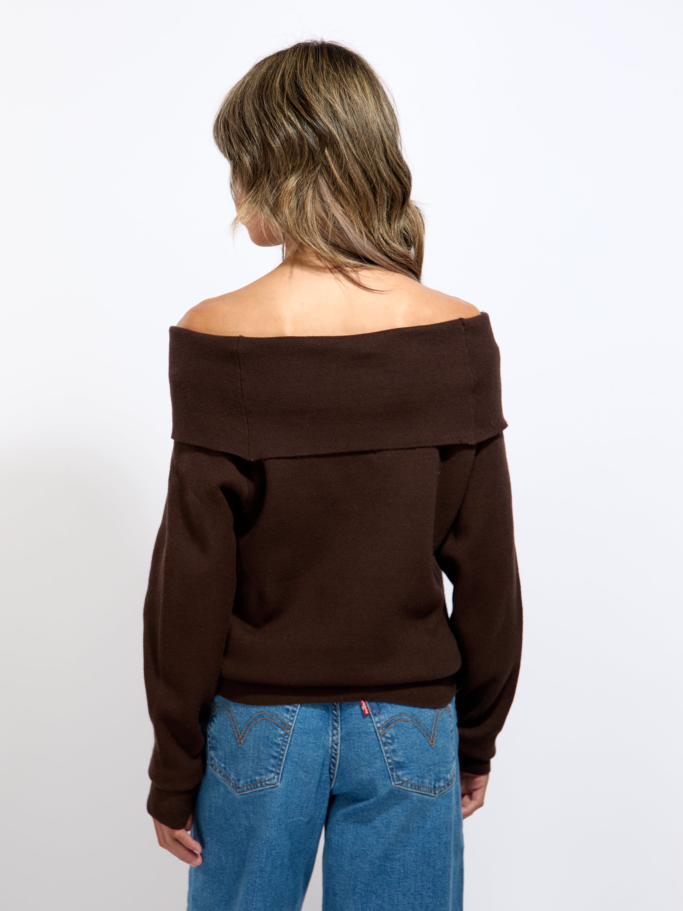 Jones Off The Shoulder Sweater