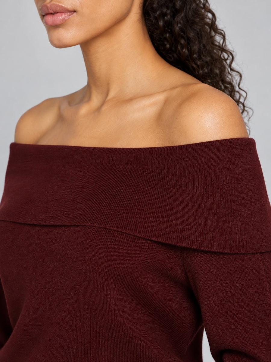 Jones Off The Shoulder Sweater
