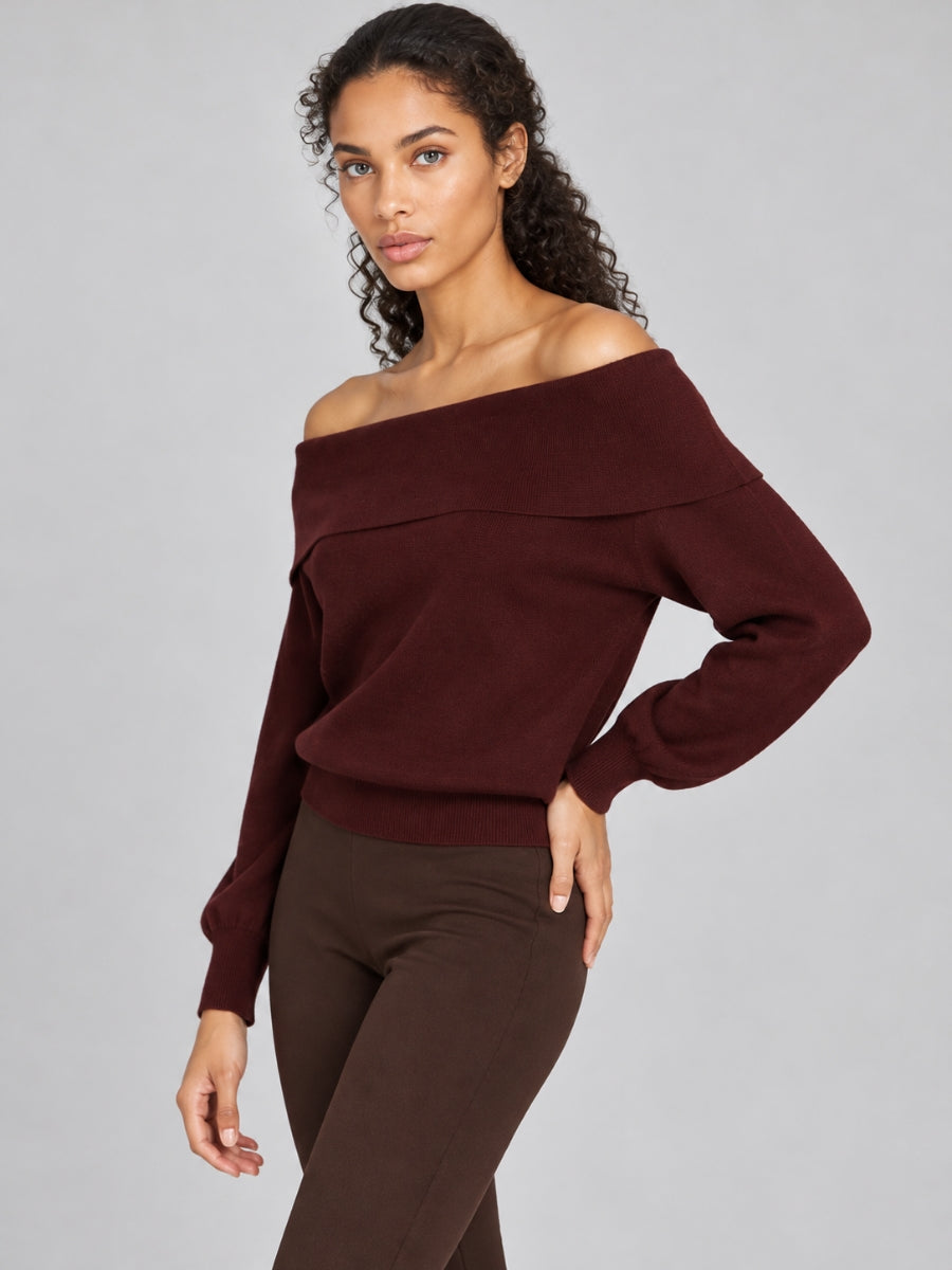Jones Off The Shoulder Sweater