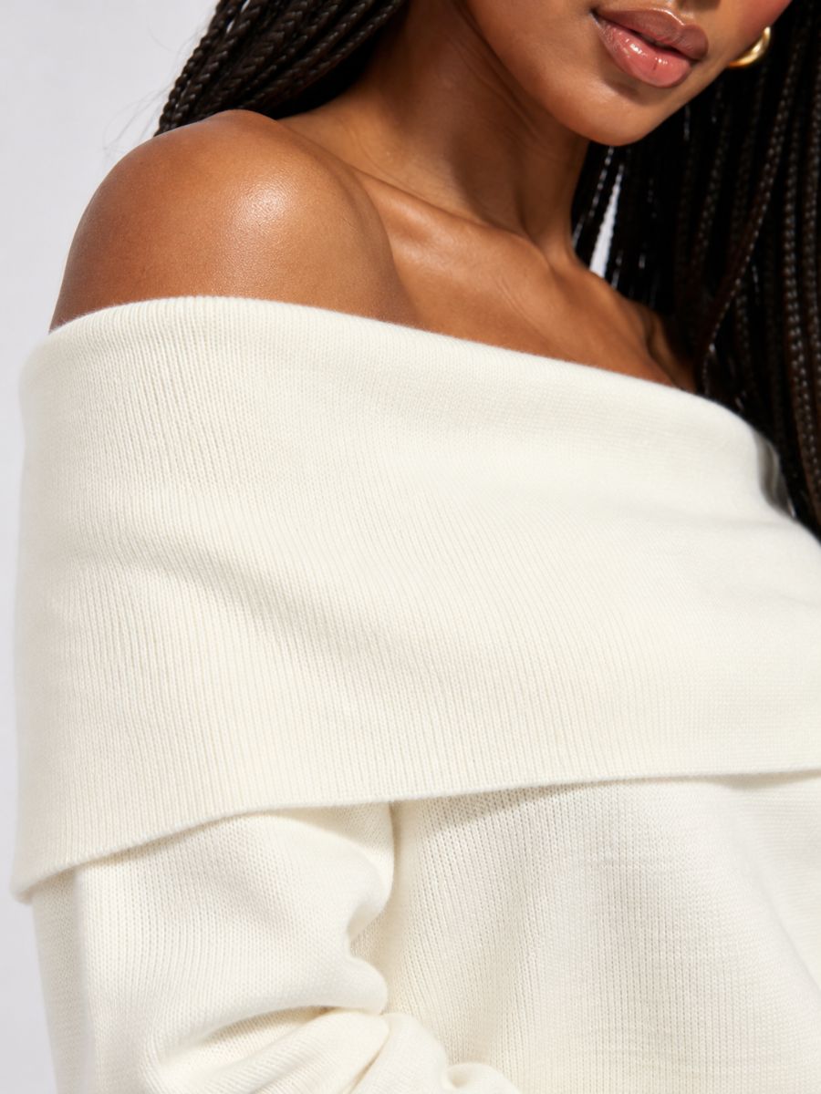 Jones Off The Shoulder Sweater