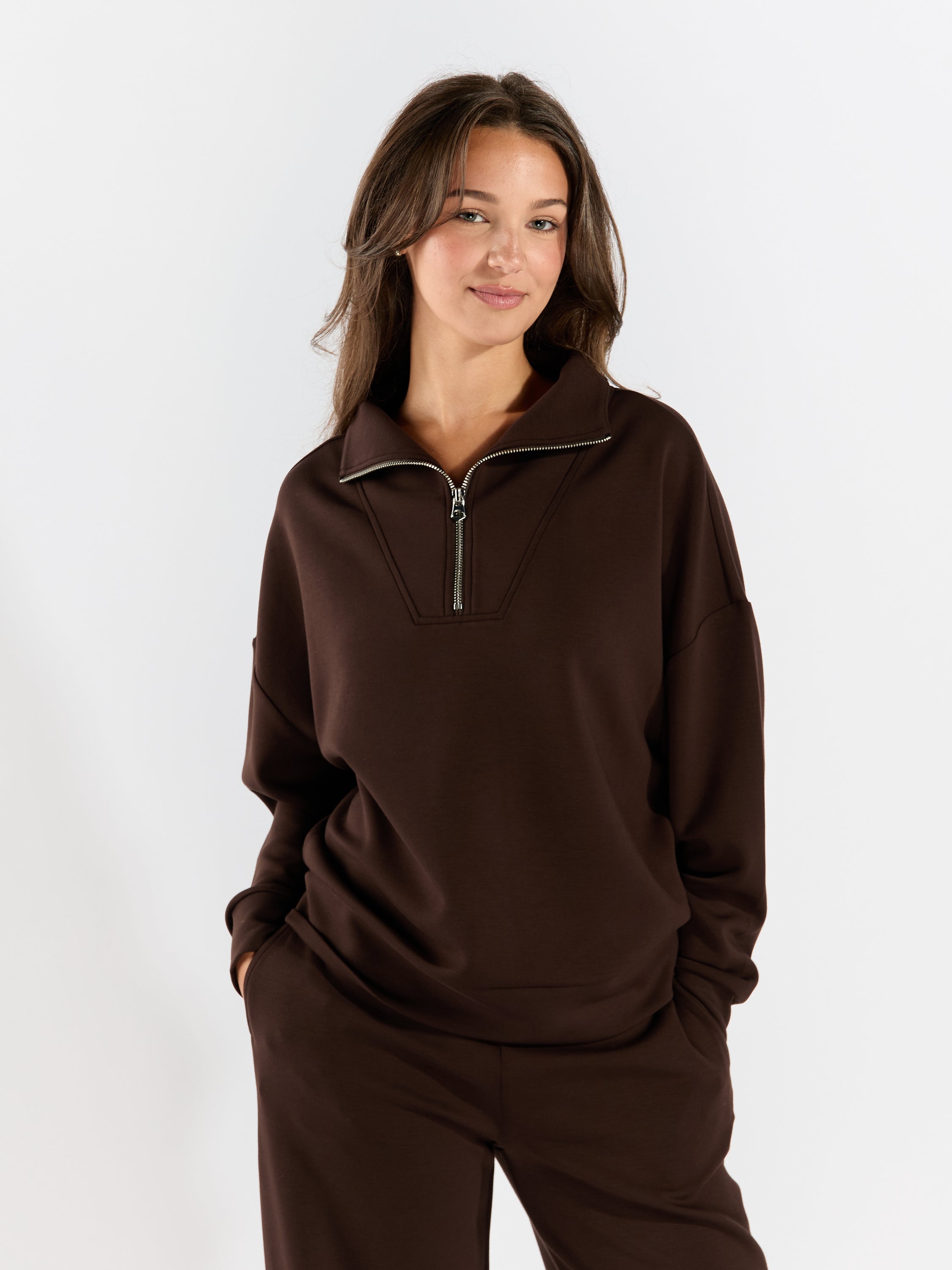 Seanni Scuba 1/4 Zip Crewneck