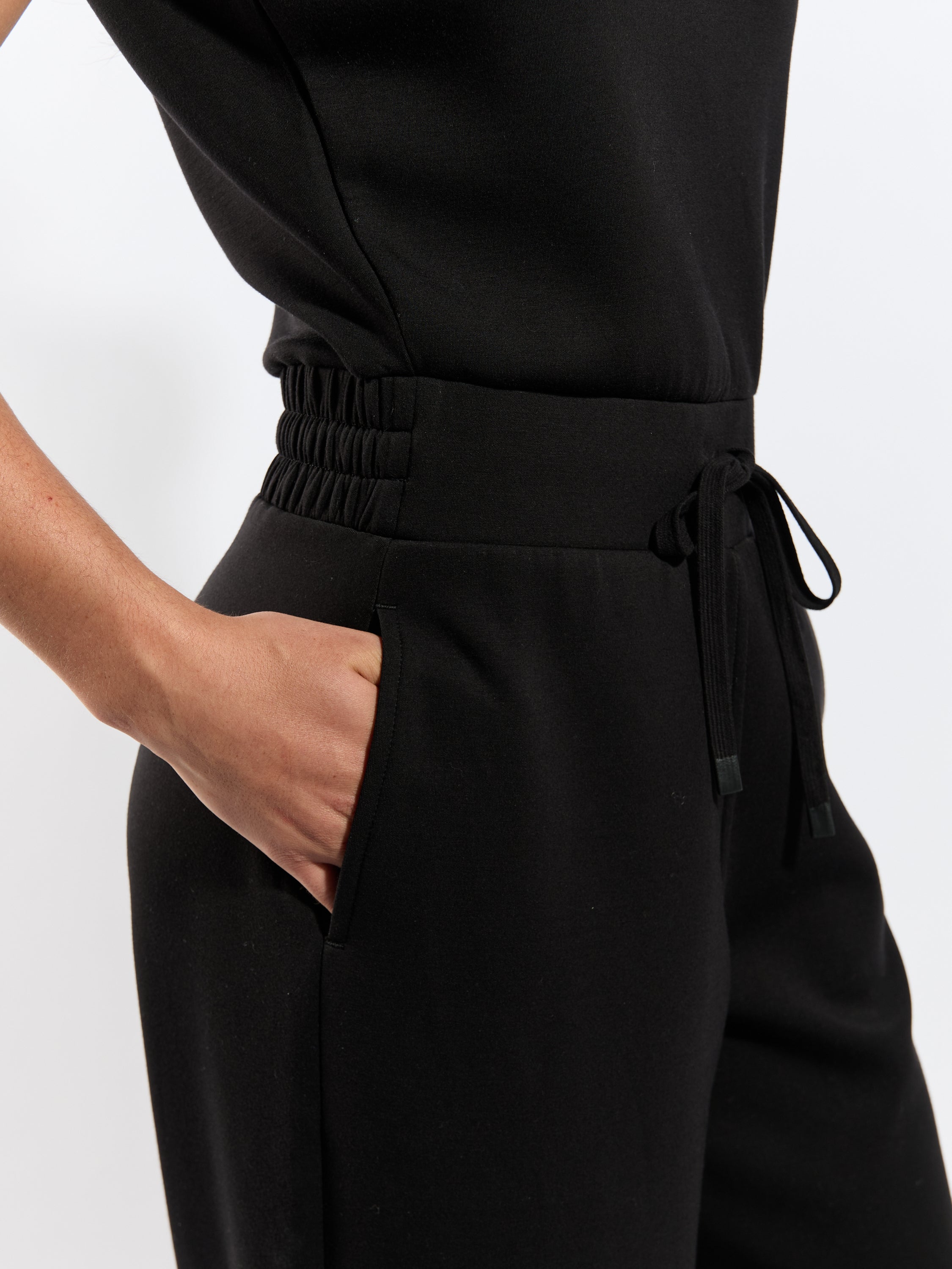 Juniva Tie Scuba Jumpsuit
