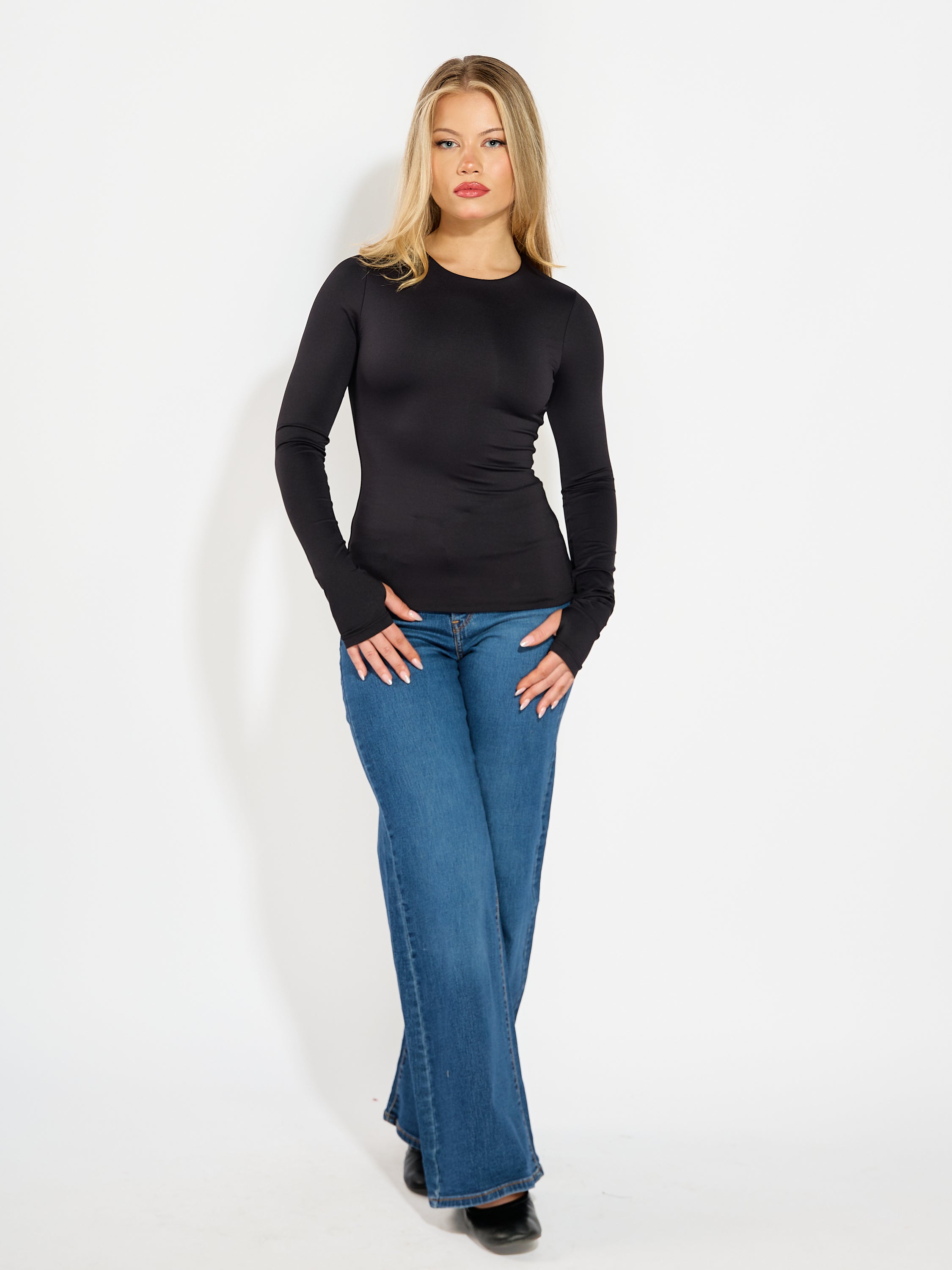 Second Skin Hira Long Sleeve Top