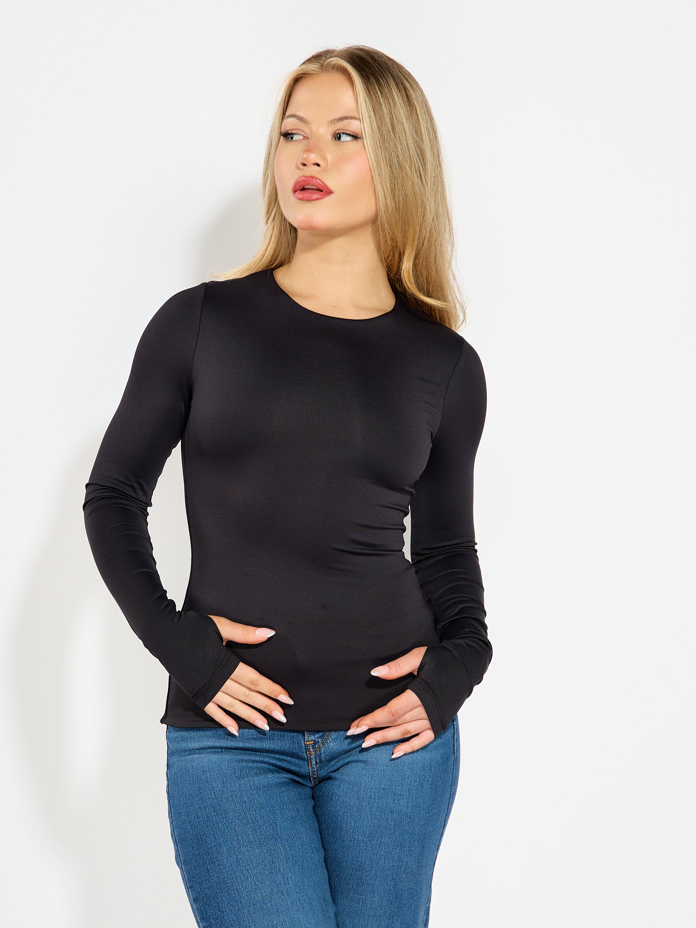 Second Skin Hira Long Sleeve Top