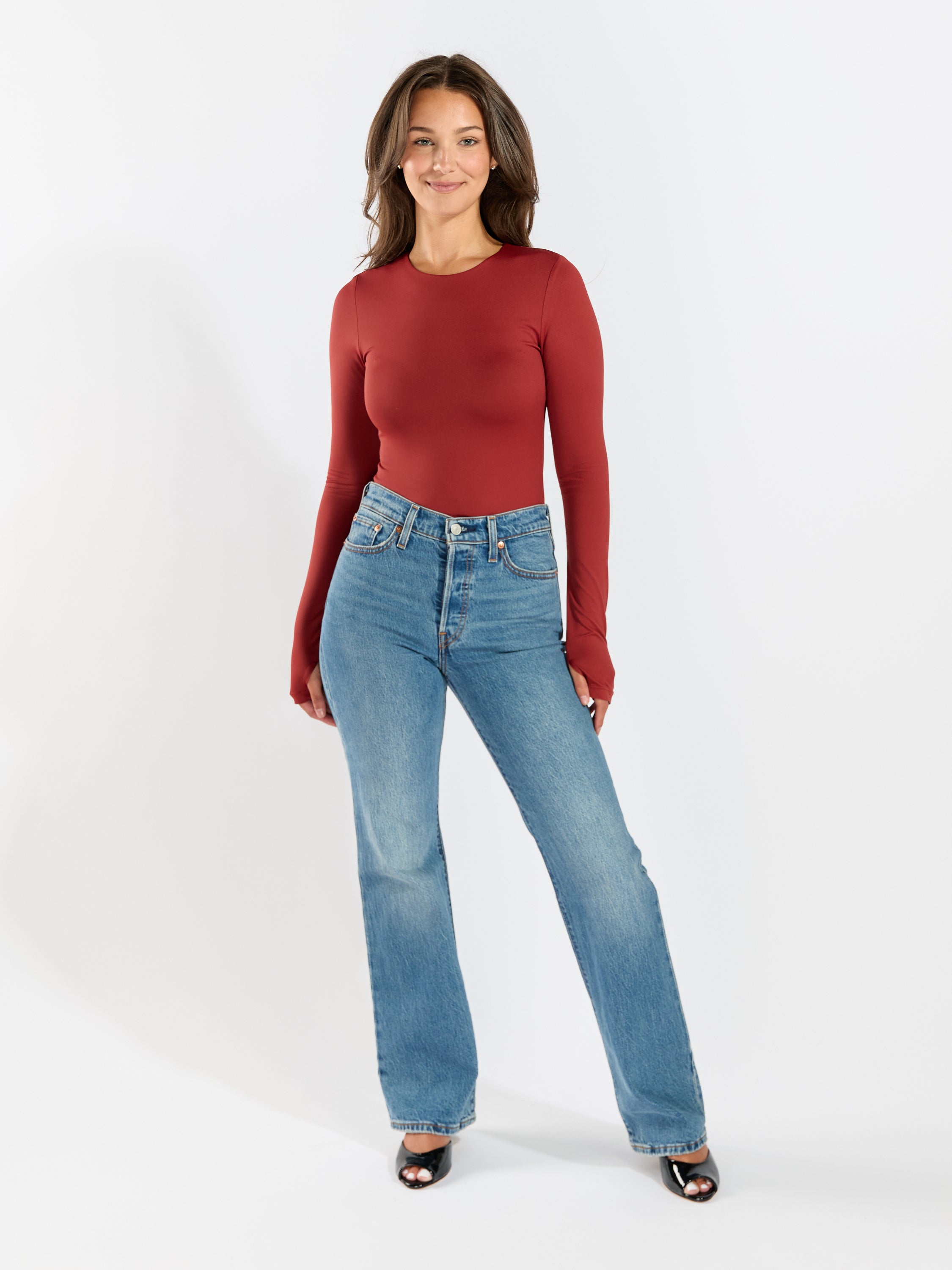 Second Skin Hira Long Sleeve Top