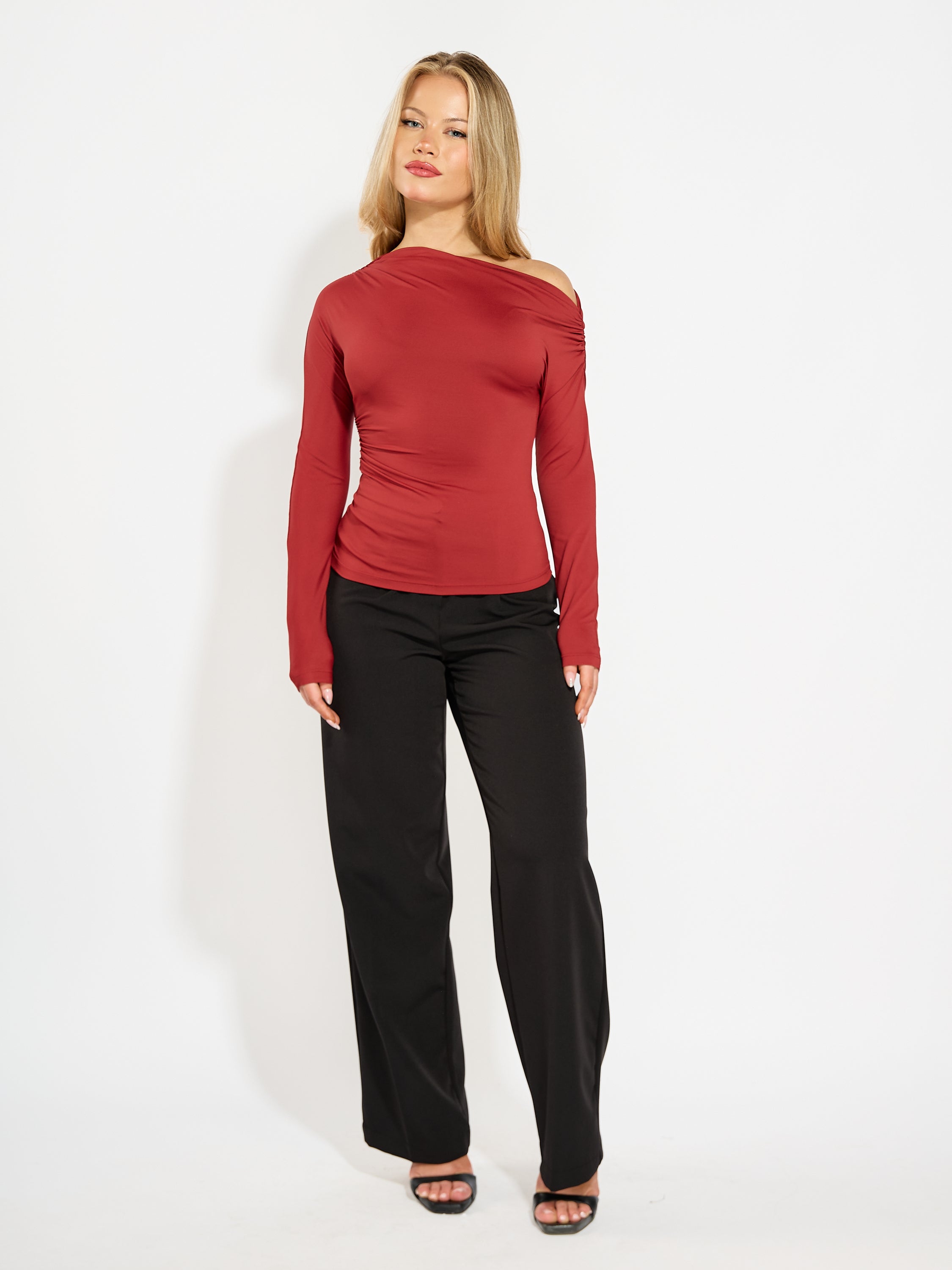 Second Skin Mist Ruched Top